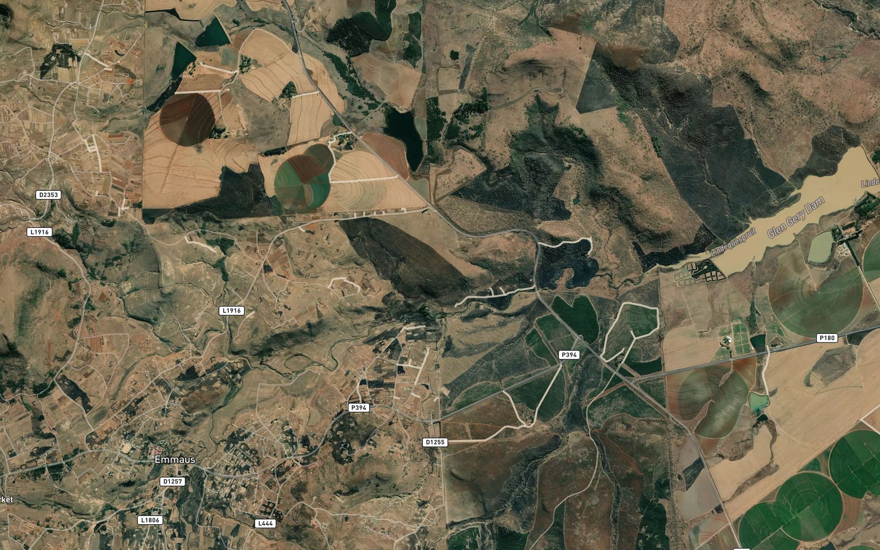Satellite map of the Nhlambabantwana