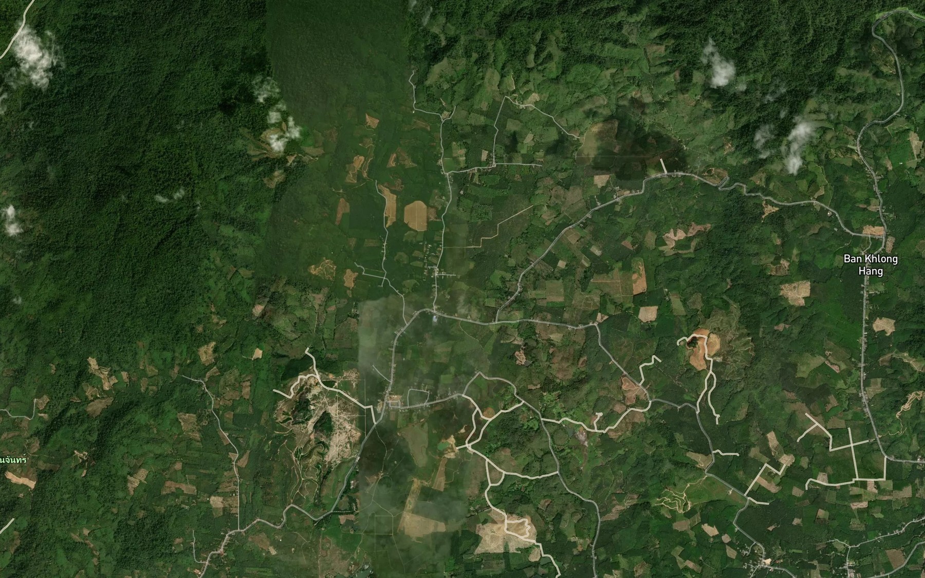 Satellite map of the Khlong Chang Non