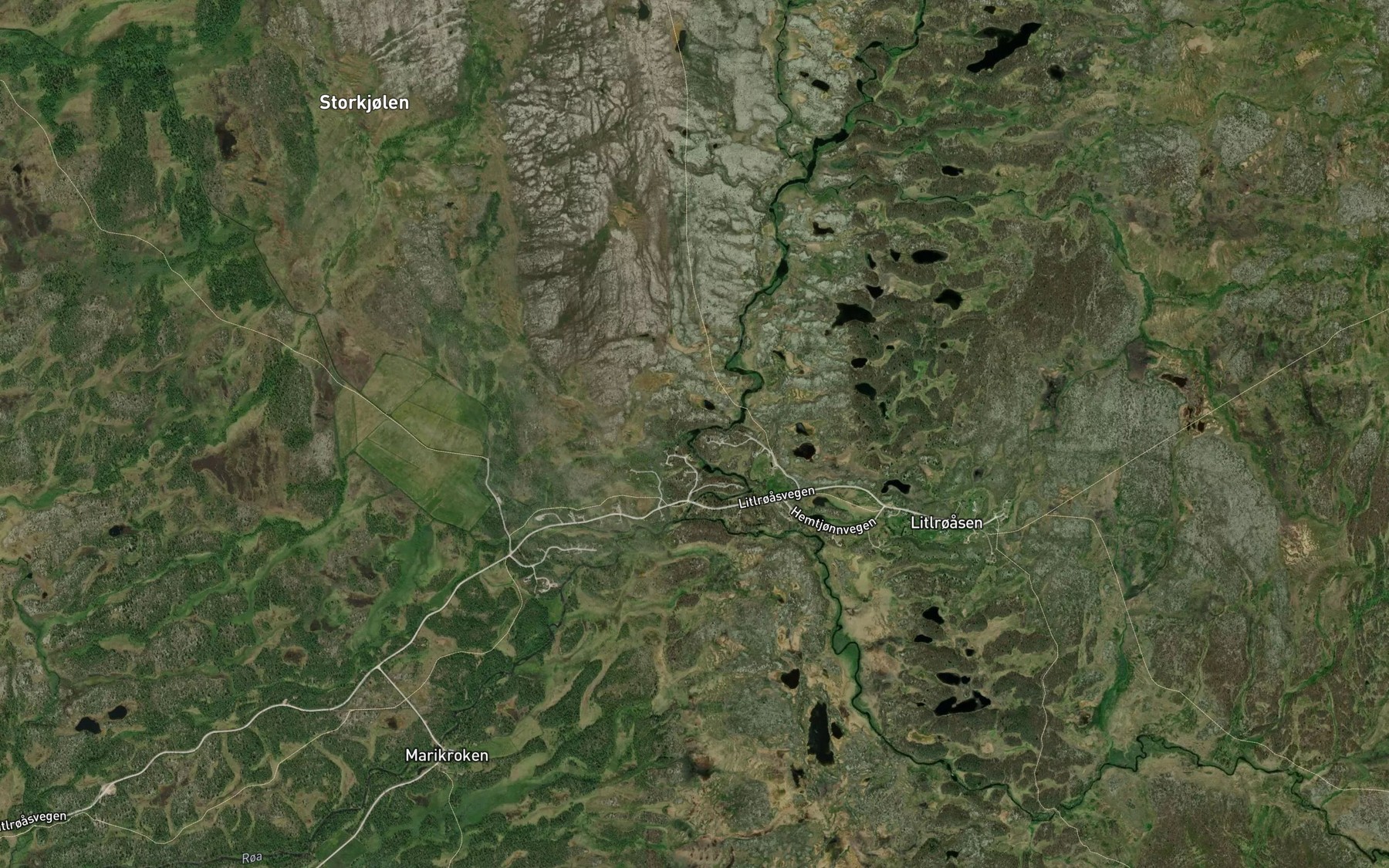 Satellite map of the Rolofloen