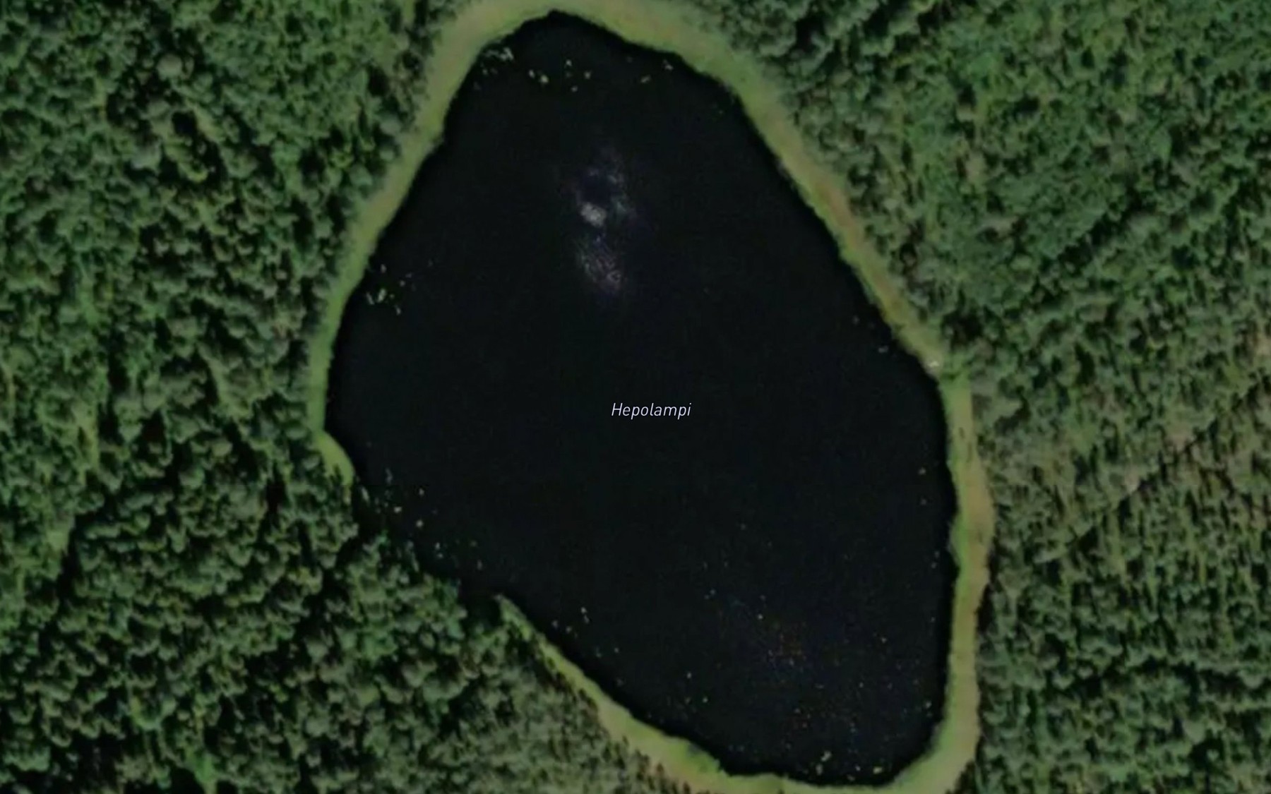Satellite map of the Hepolampi