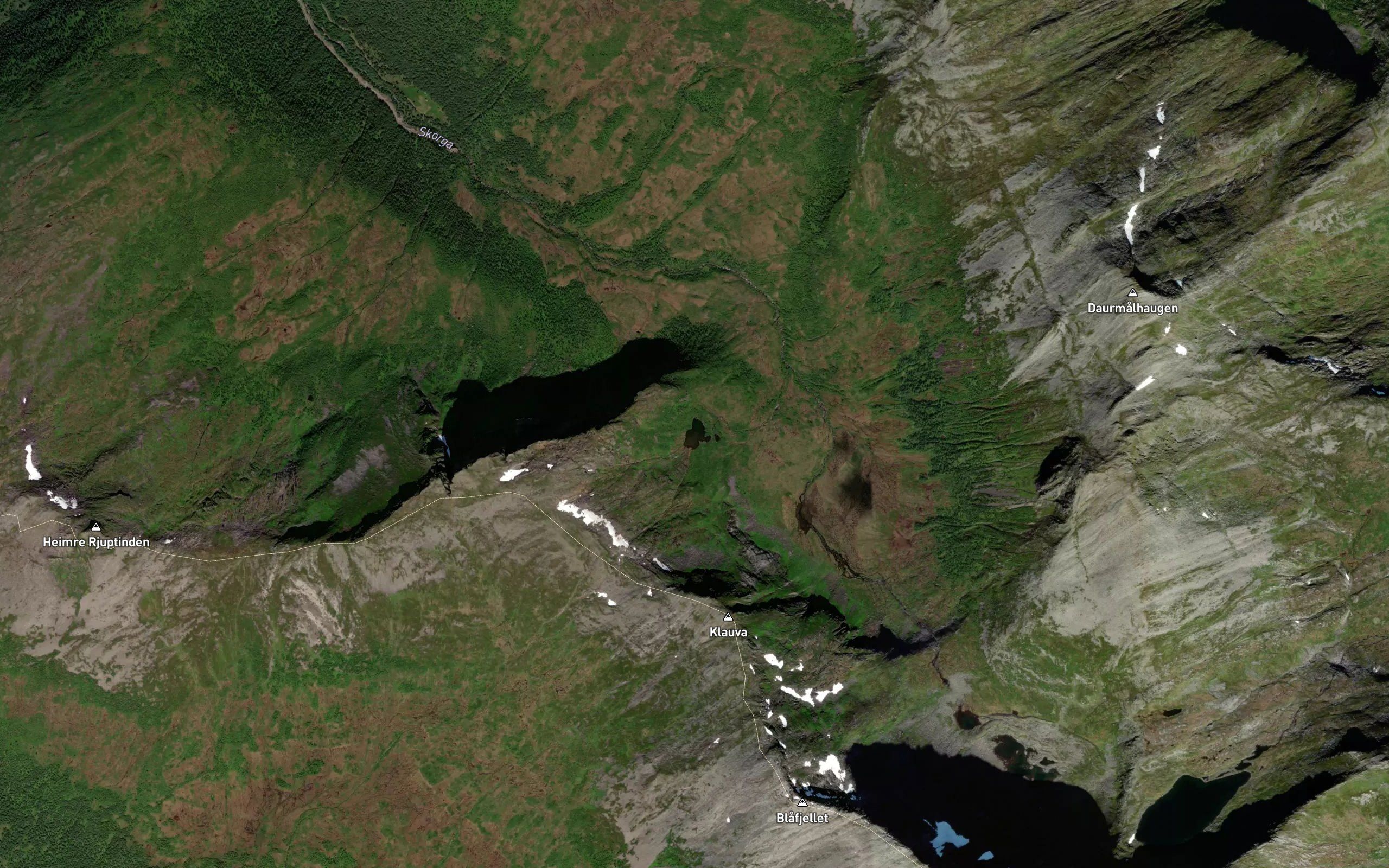 Blafjellvatnet