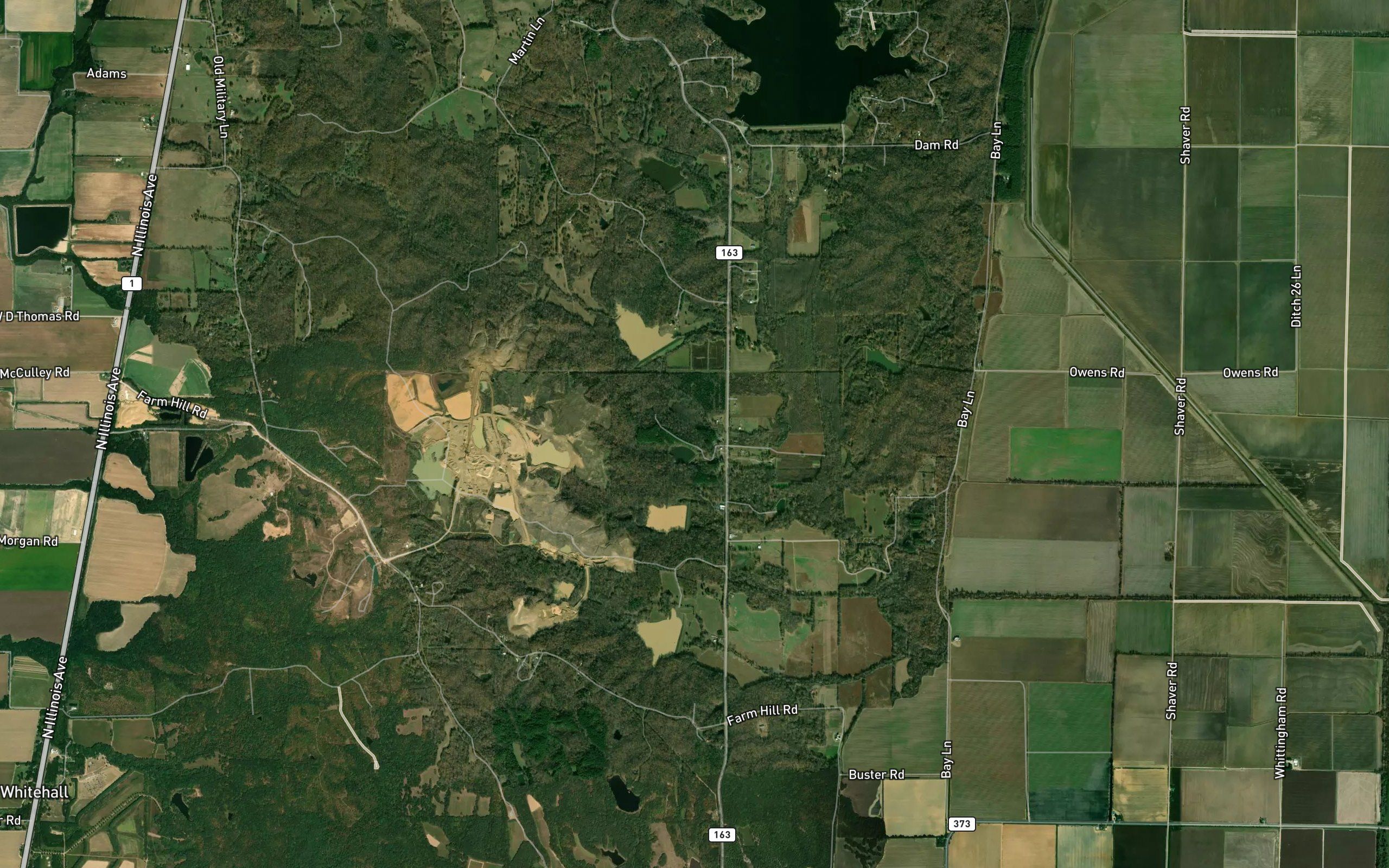 Poinsett Watershed Site Three Reservoir