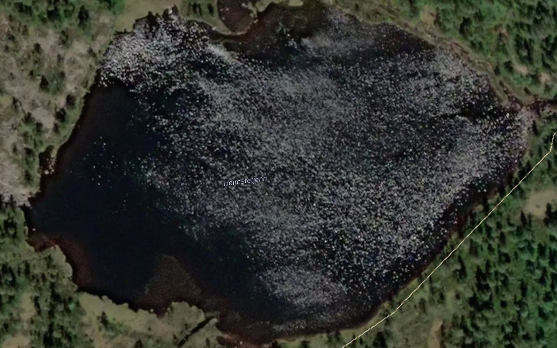 Satellite map of the Heimstetjorn