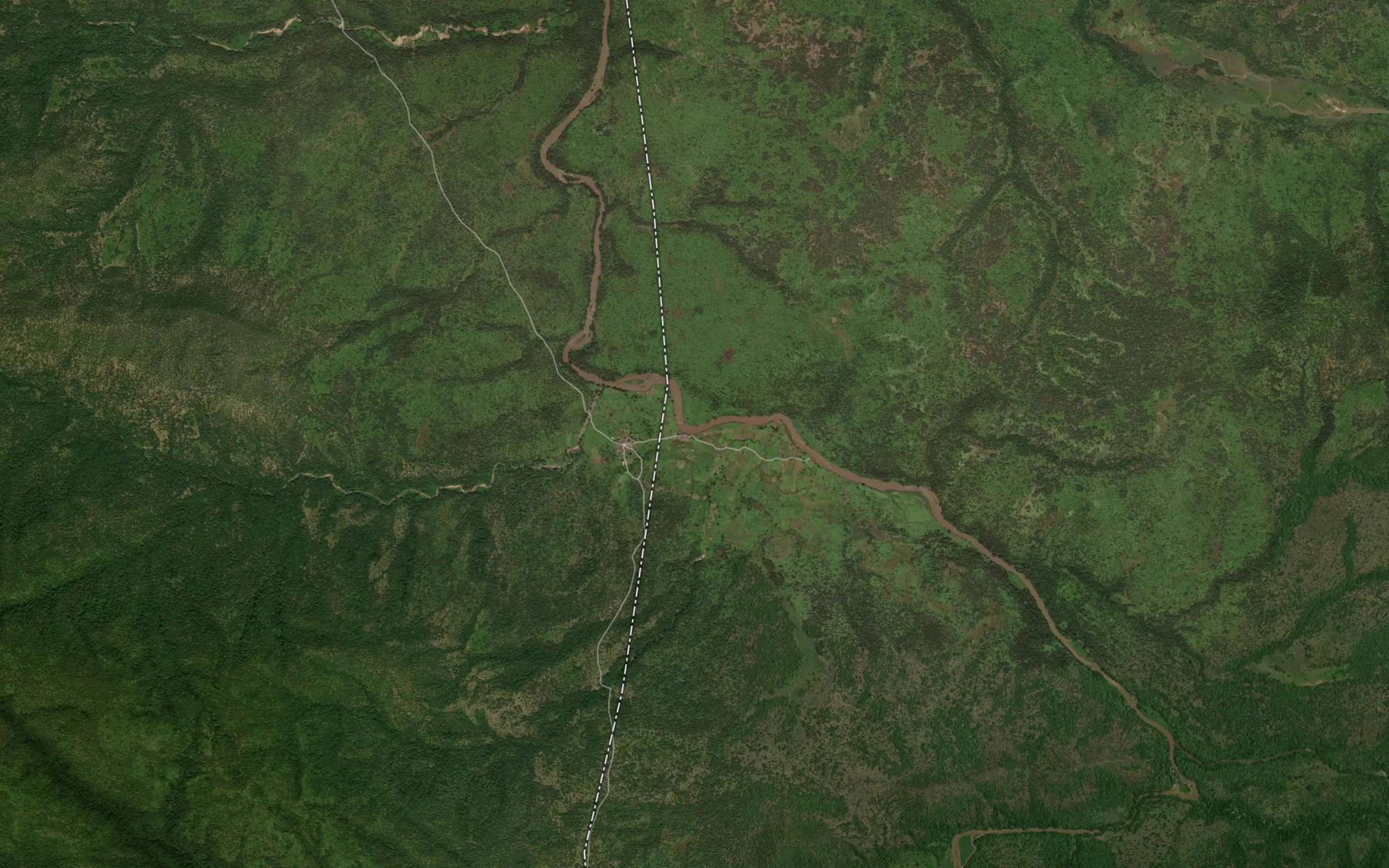 Satellite map of the RiverKasa