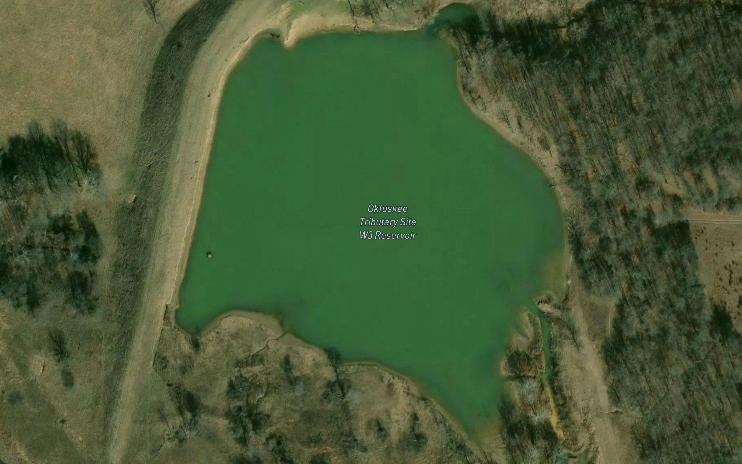 Okfuskee Tributary Site W3 Reservoir