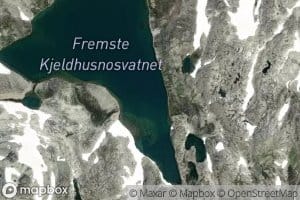 Kjeldhusnosvatnet,fremste
