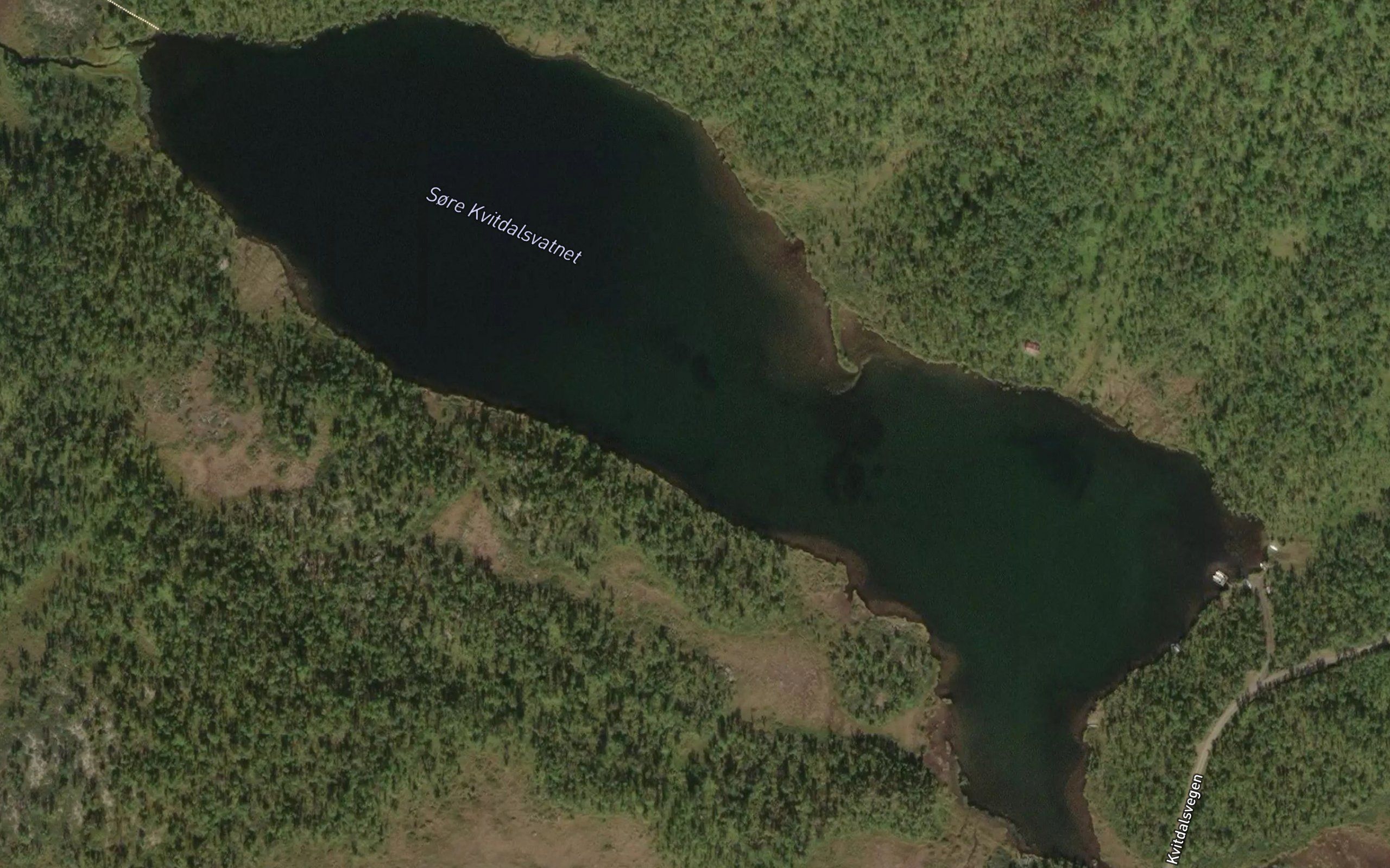 Kvitdalsvatnet,s