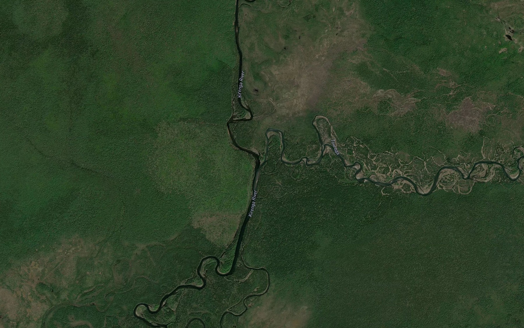 Satellite map of the Tongoda