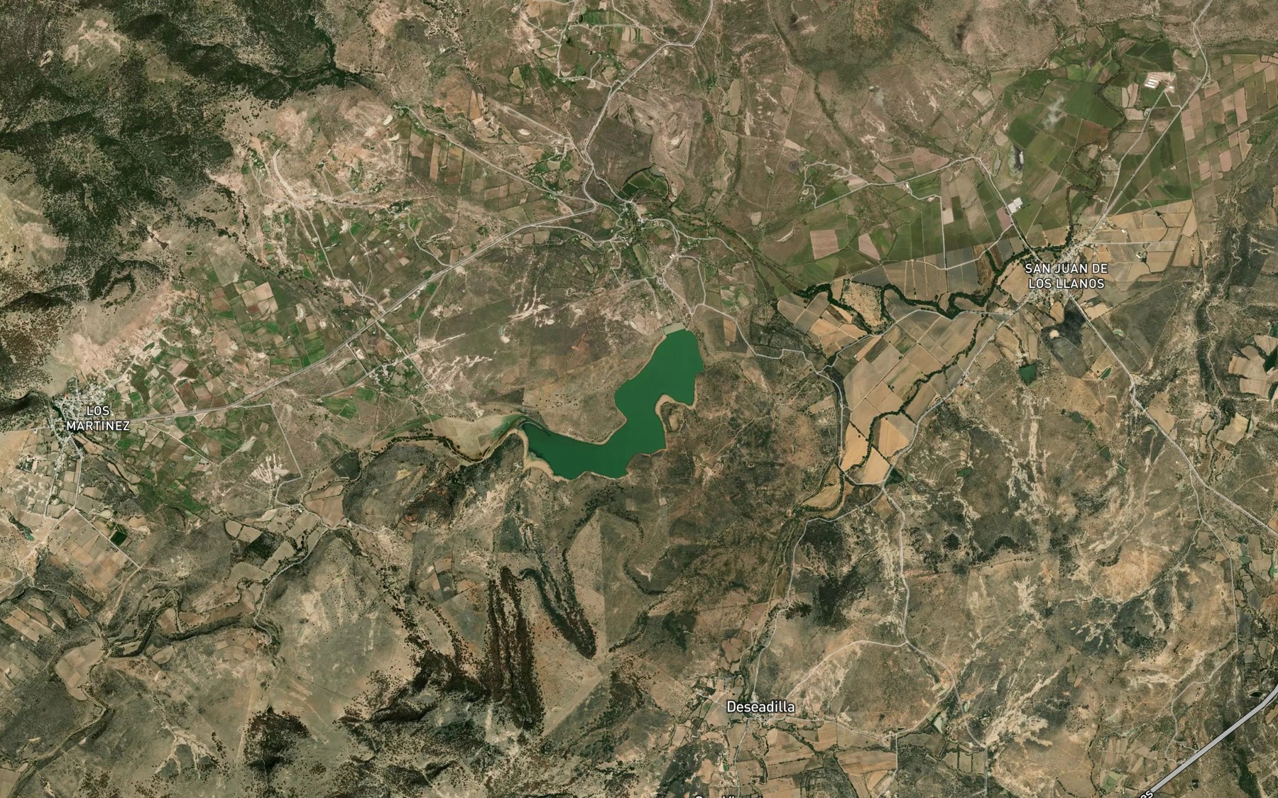 Satellite map of the San Juan de Llanos