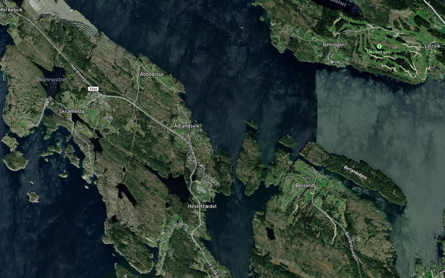 Satellite map of the Bukta