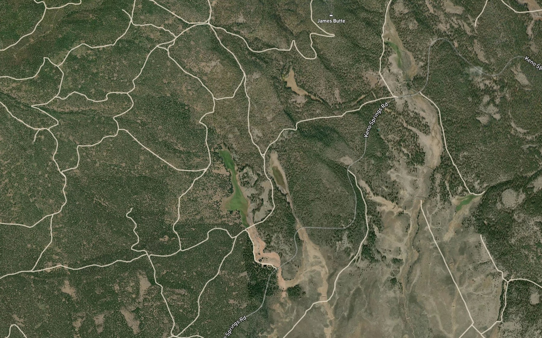 Satellite map of the Royston Spring