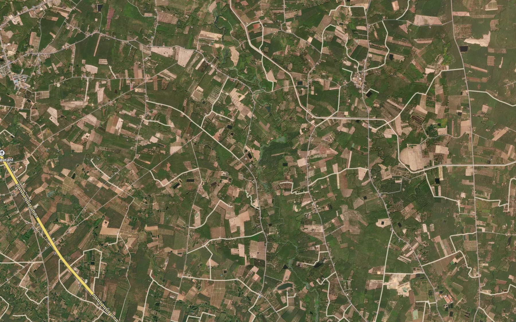 Satellite map of the Khlong Phai Tai