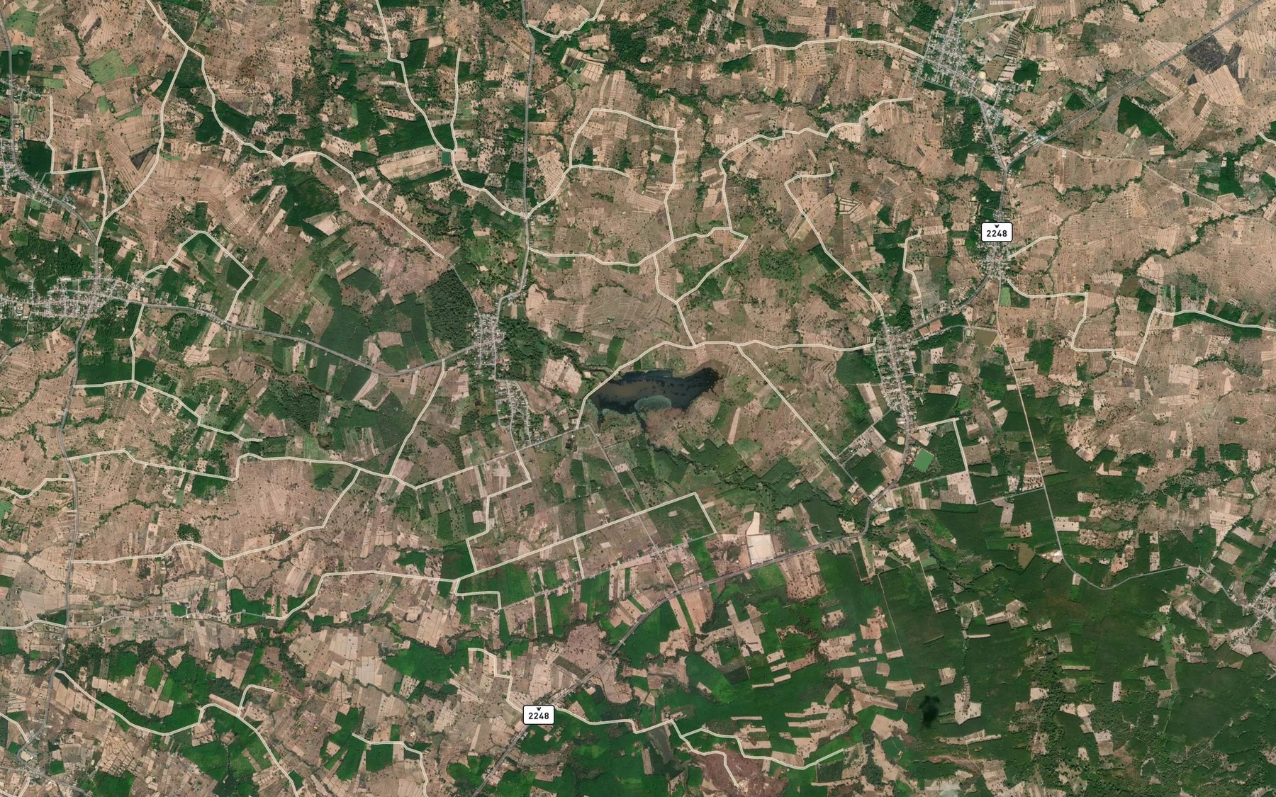 Satellite map of the Ang Kep Nam Huai Om