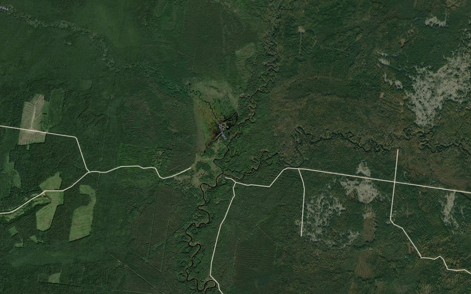Satellite map of the Laptevka