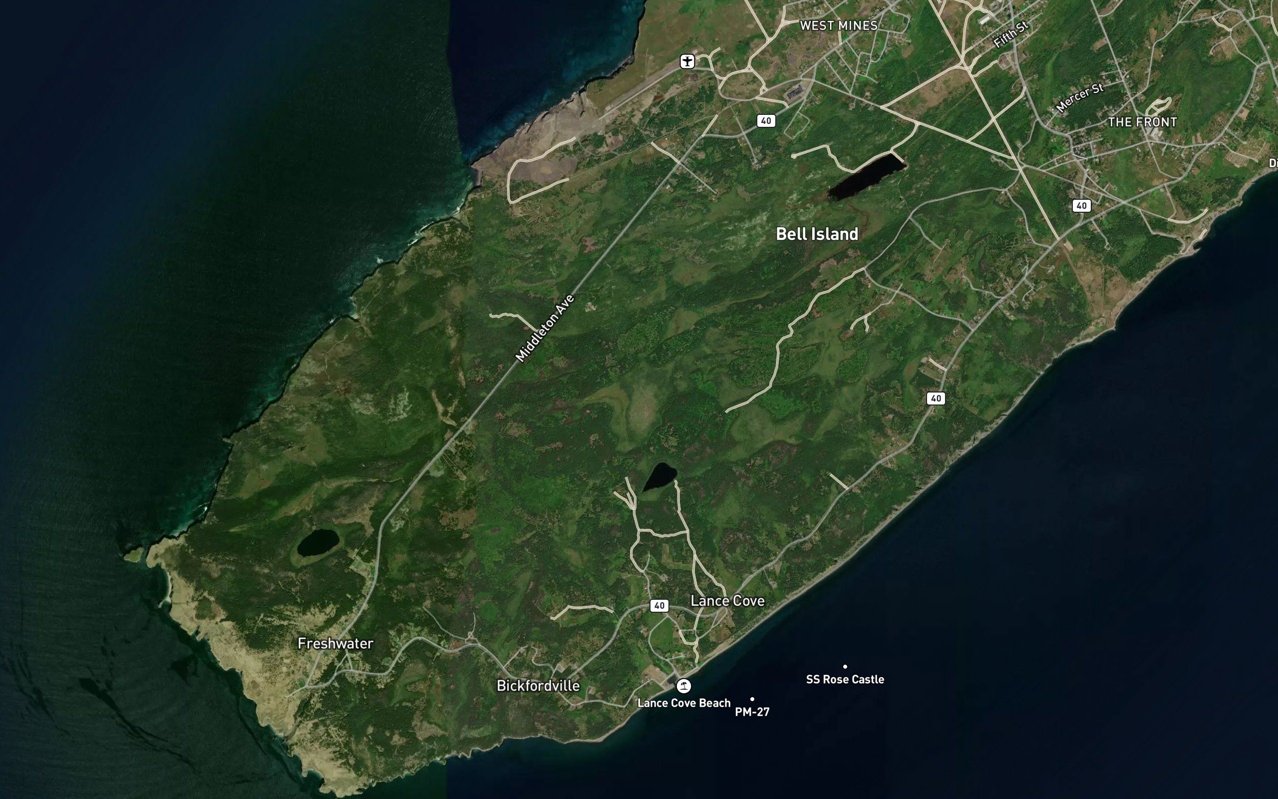 Lance Cove Pond