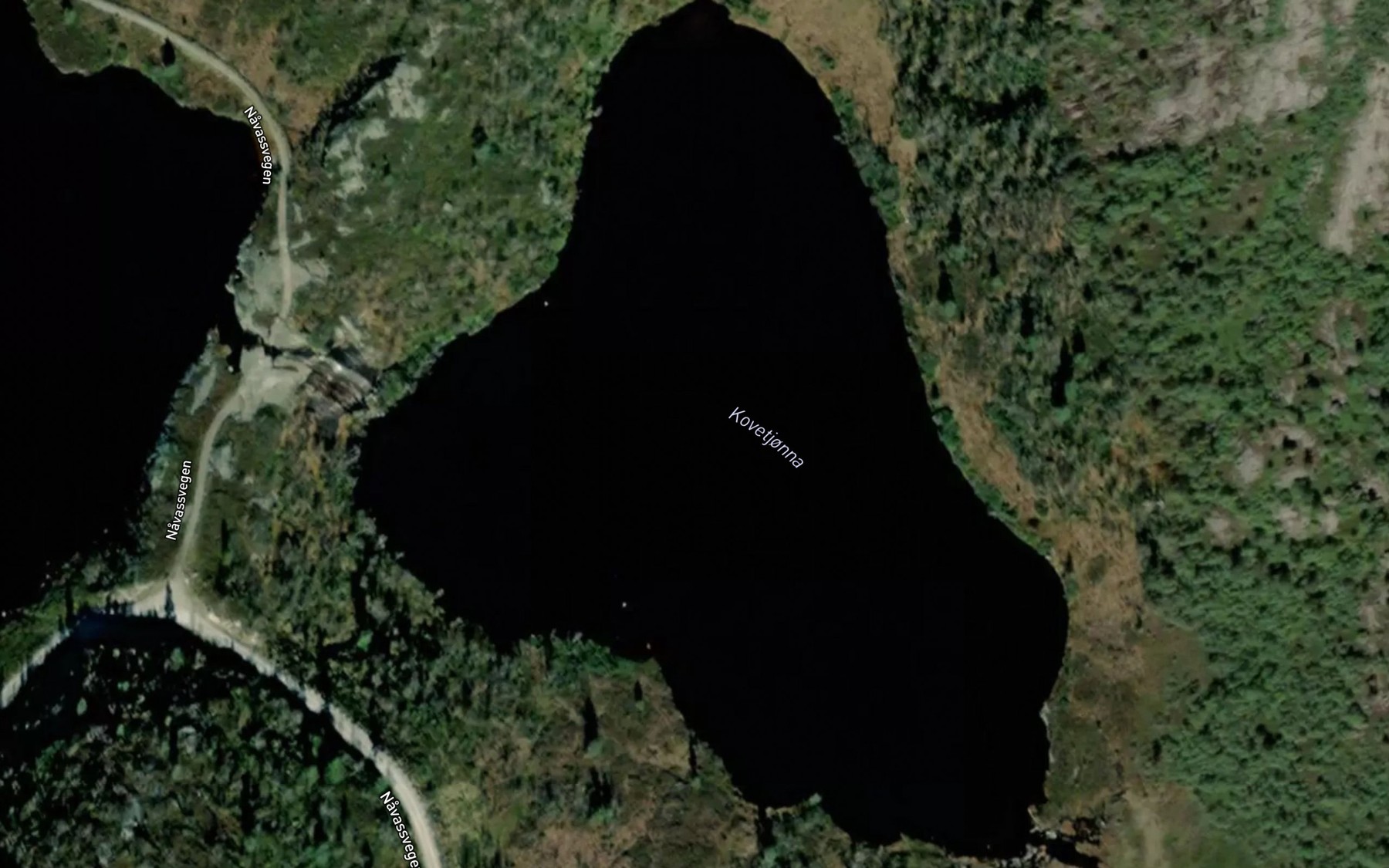 Satellite map of the Kovetjorni