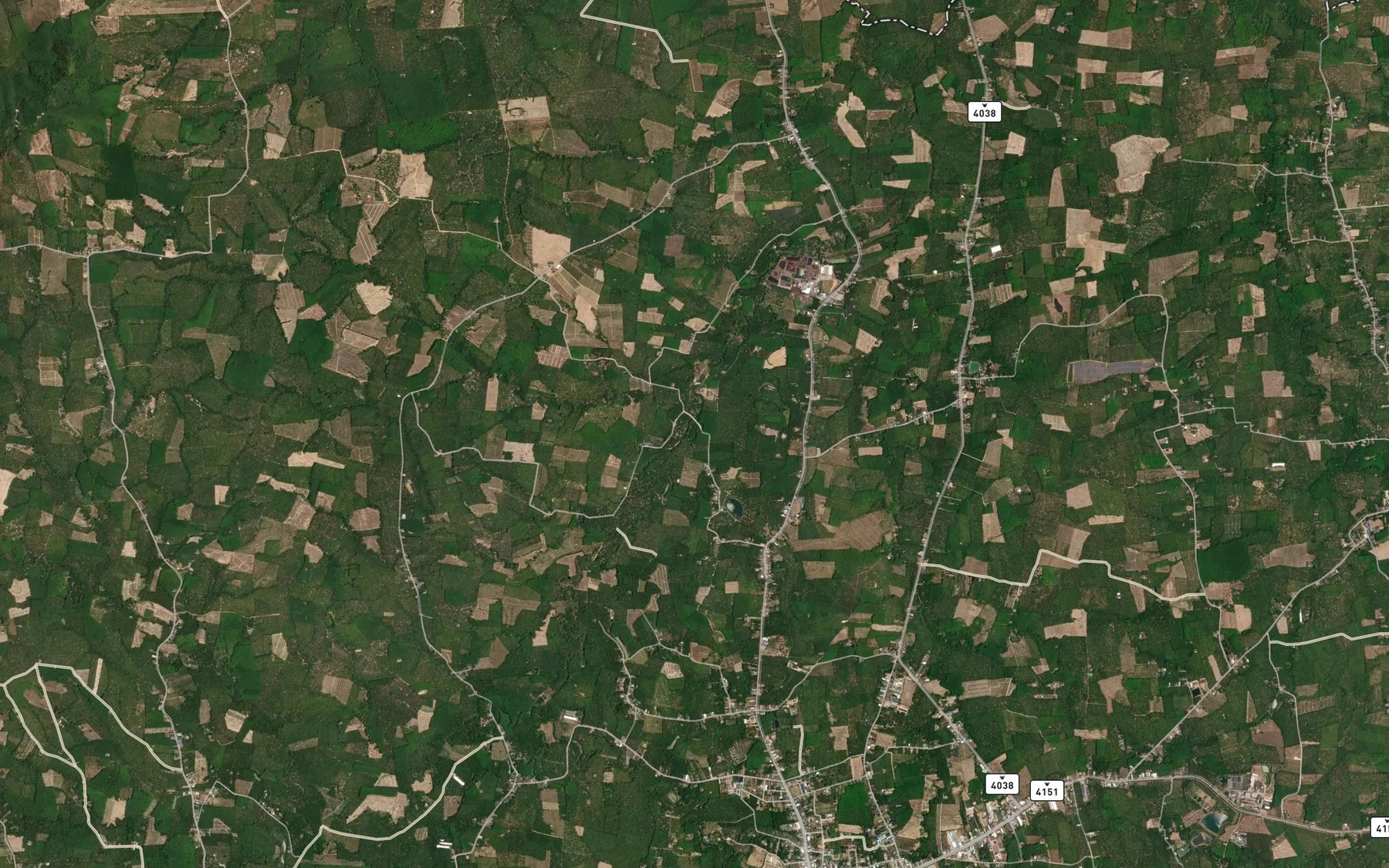 Satellite map of the Khlong Muang
