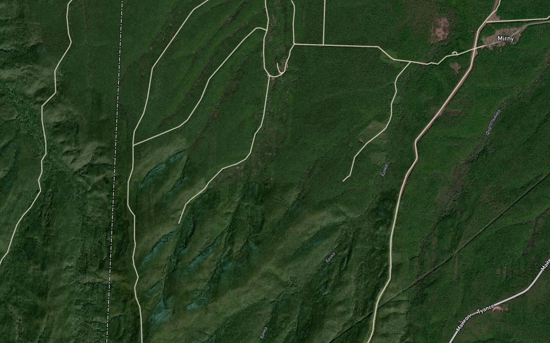 Satellite map of the Balka Pshekhskaya