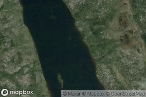 Satellite map of the Longley Lake