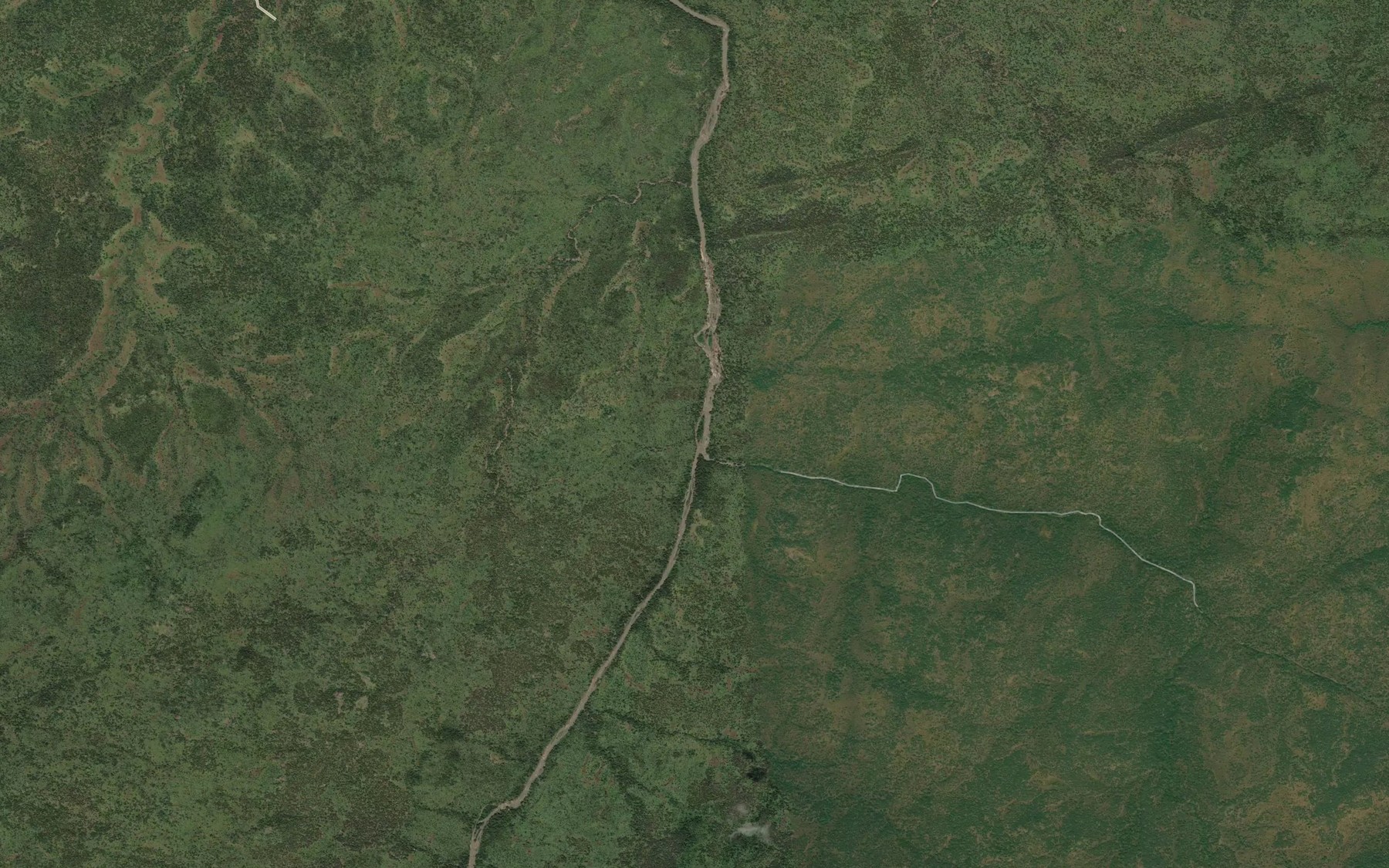 Satellite map of the Mayo Nam