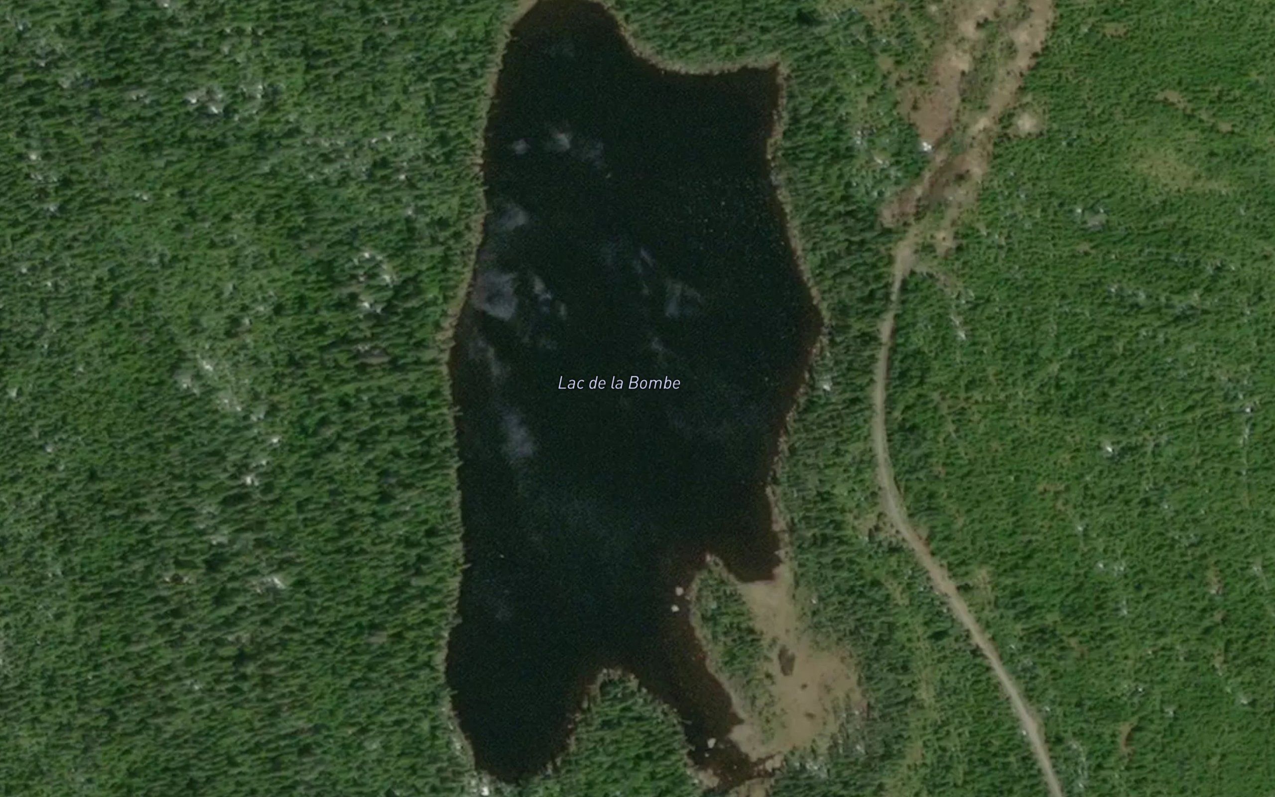 Lac de la Bombe