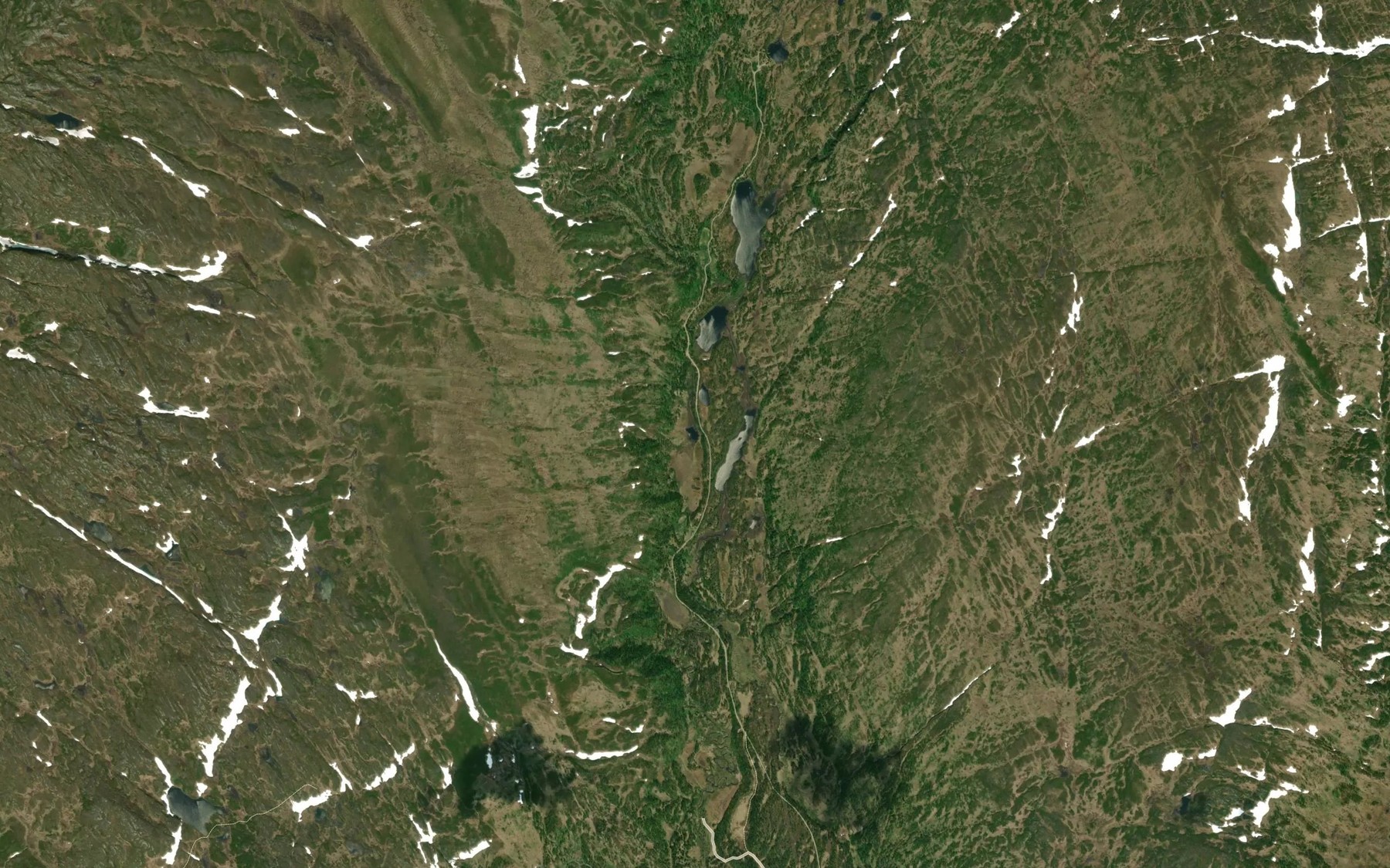 Satellite map of the Langlandsloken