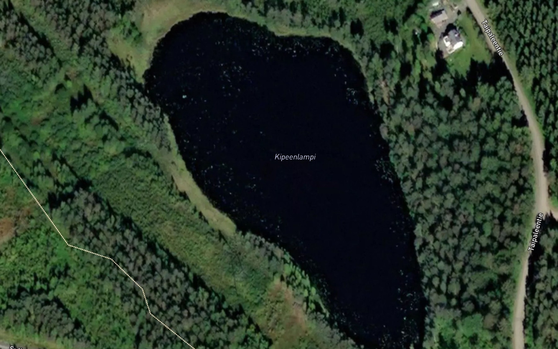 Satellite map of the Kiipeenlampi