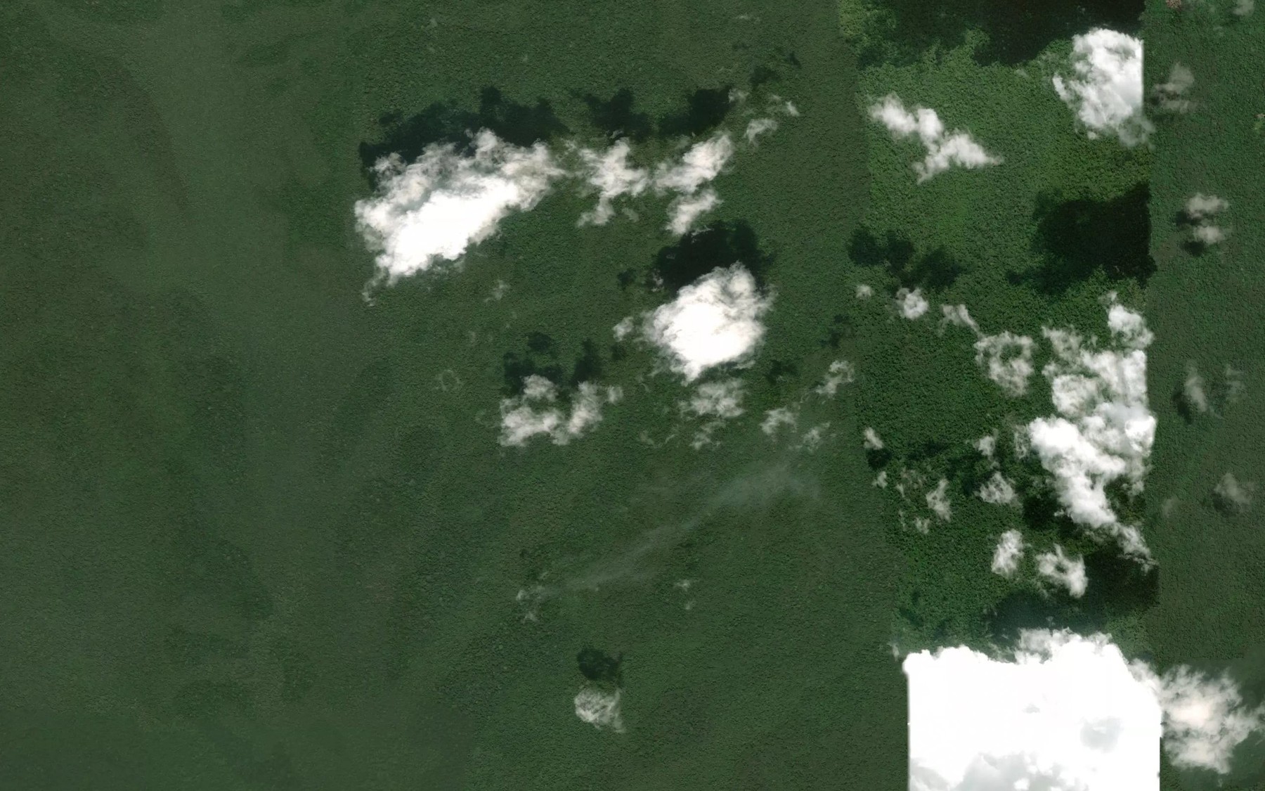 Satellite map of the Djedjea