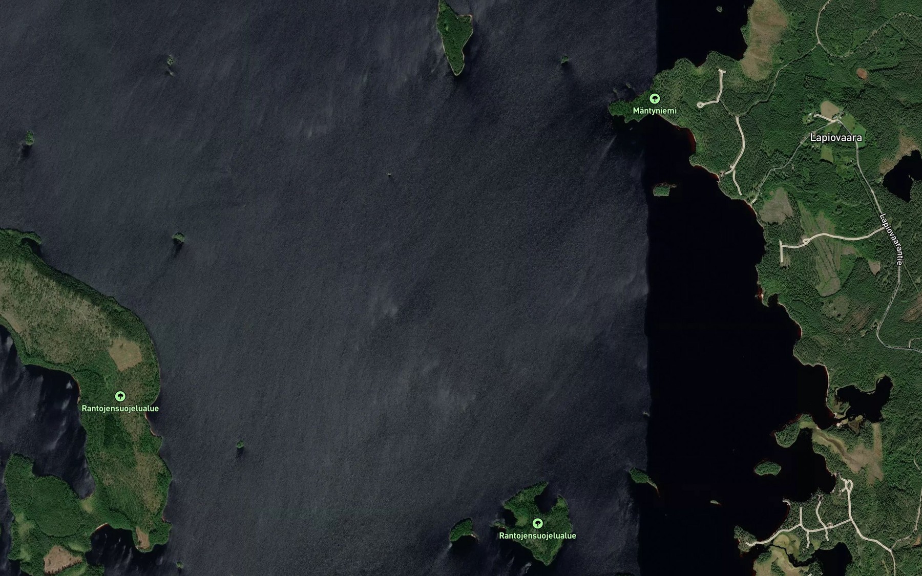 Satellite map of the Hamonselka