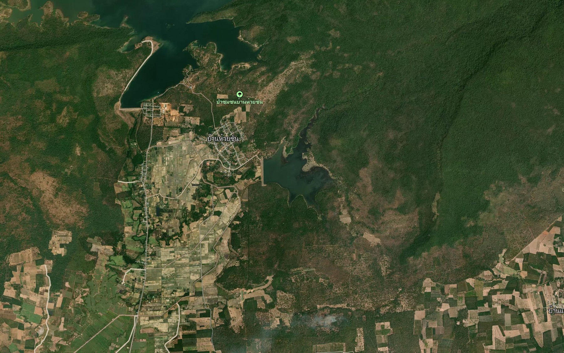 Satellite map of the Ang Kep Nam Huai Chan