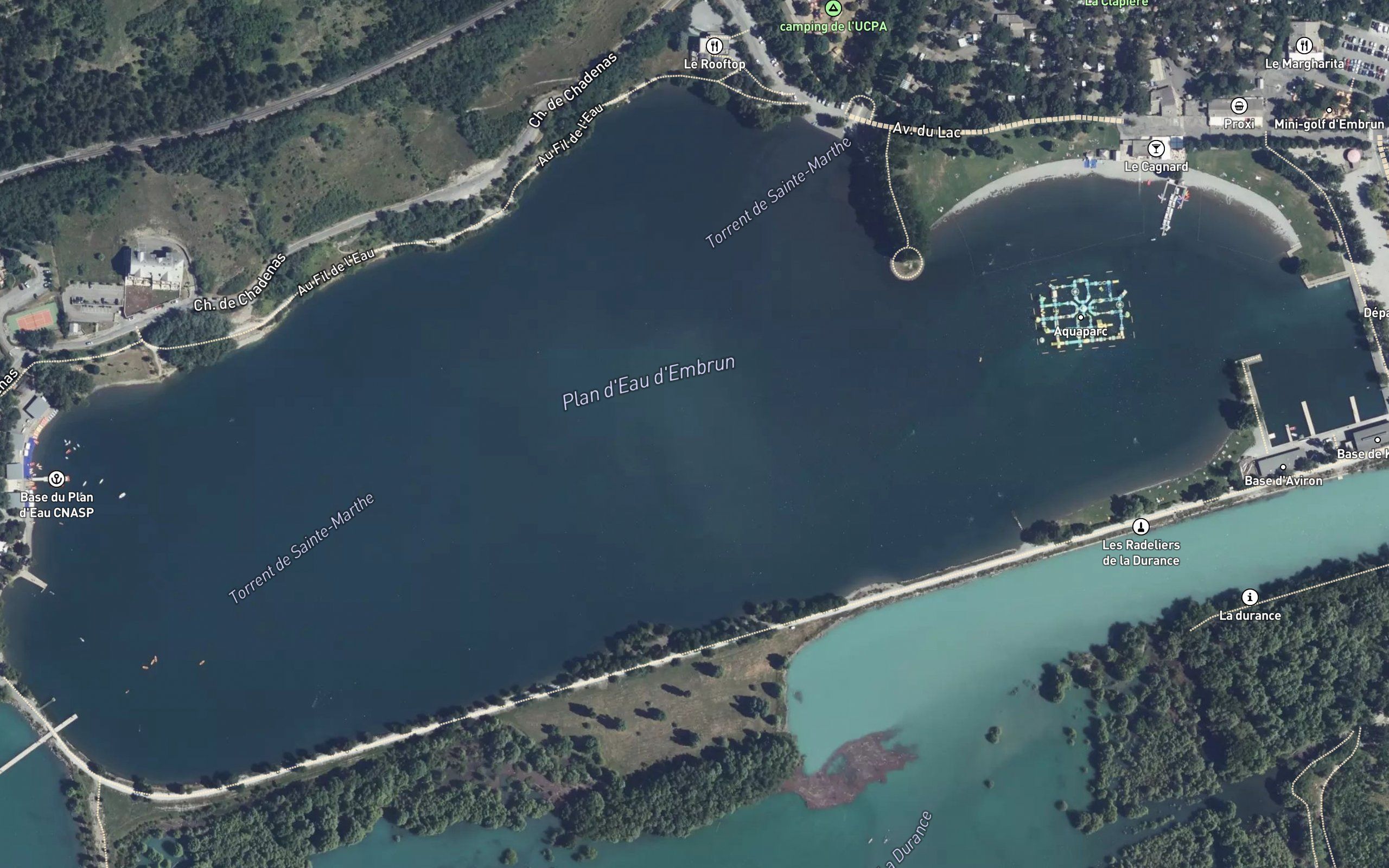 Plan d'eau d'Embrun