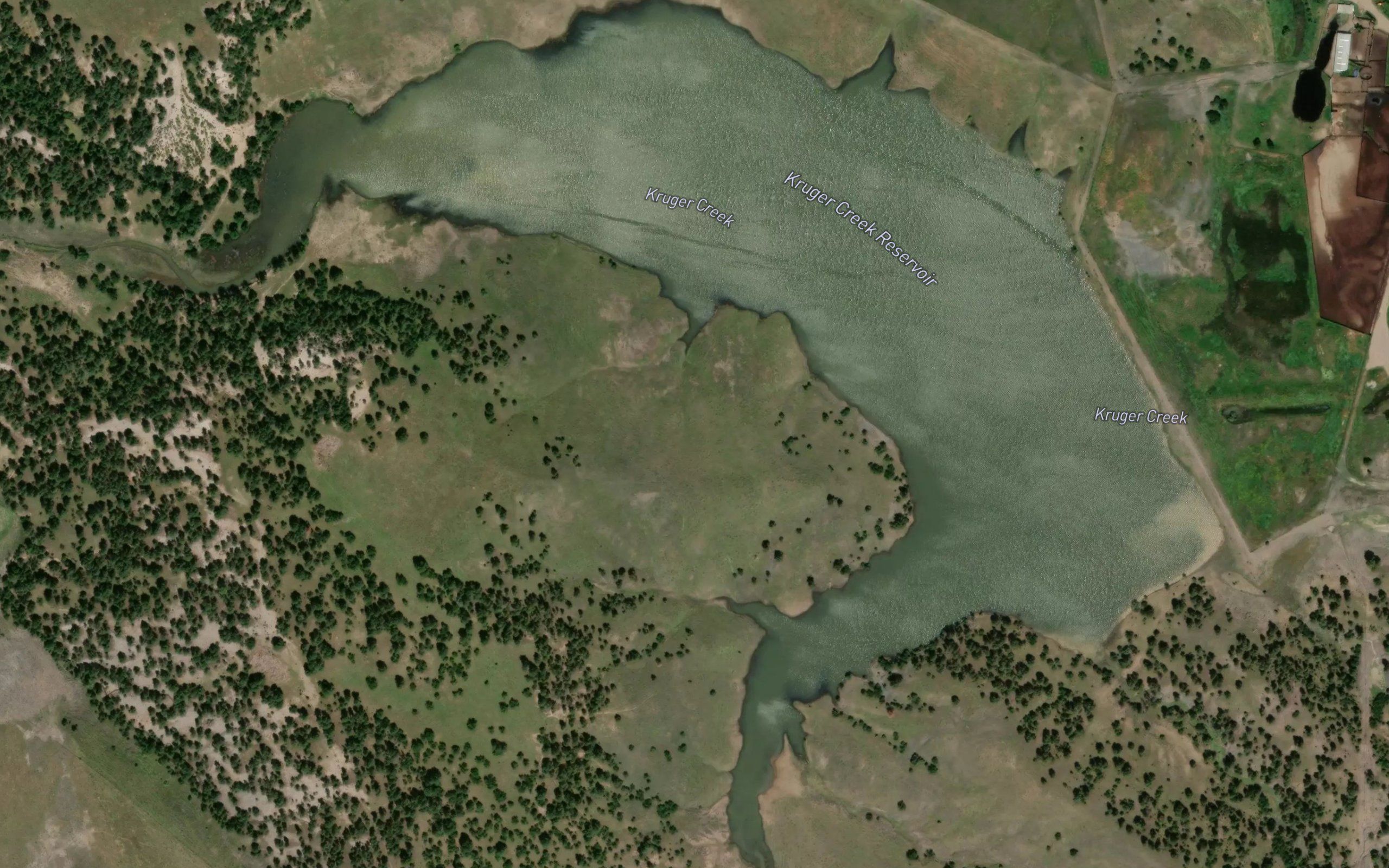 Kruger Creek Reservoir
