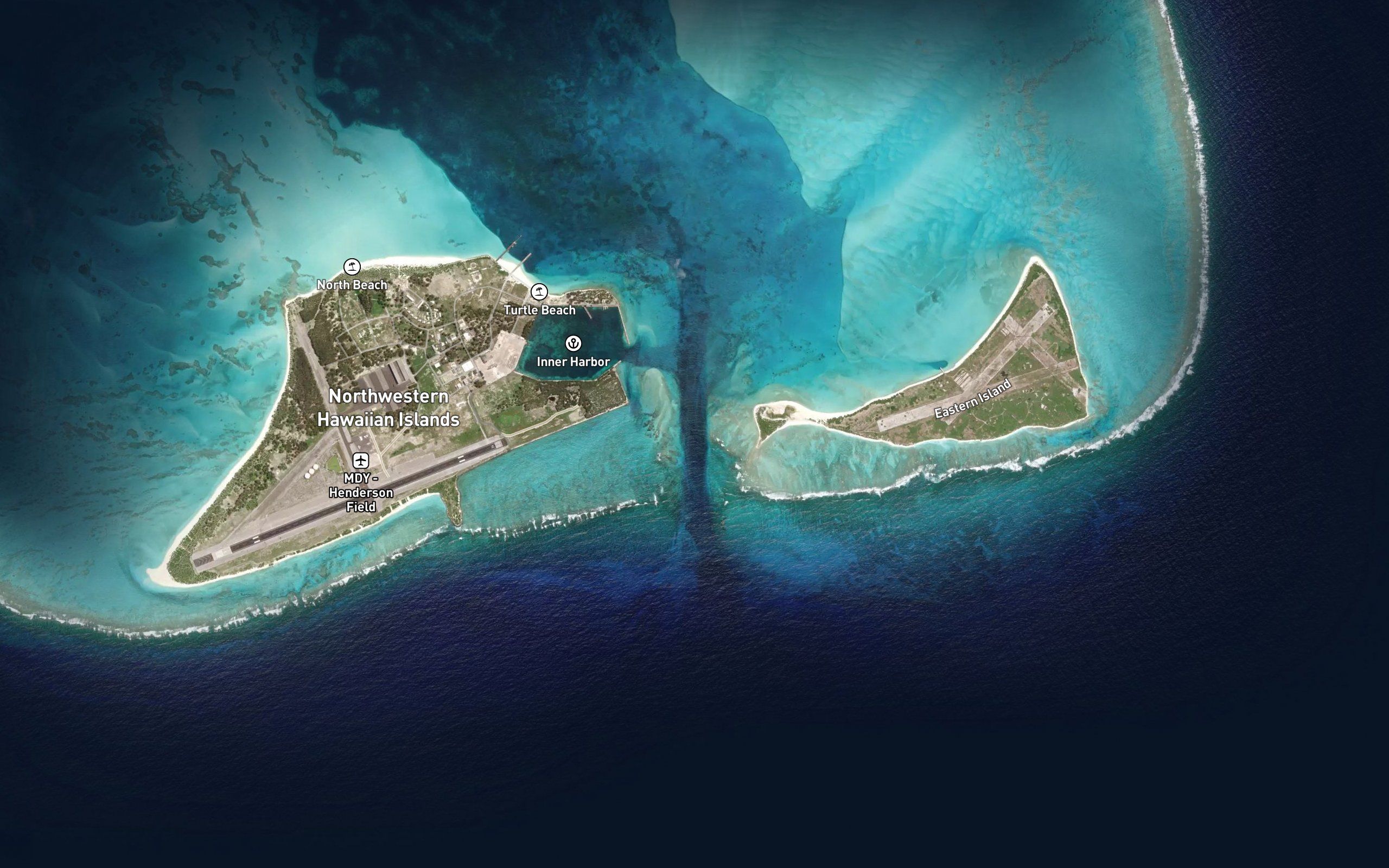 Dredged Access Channel