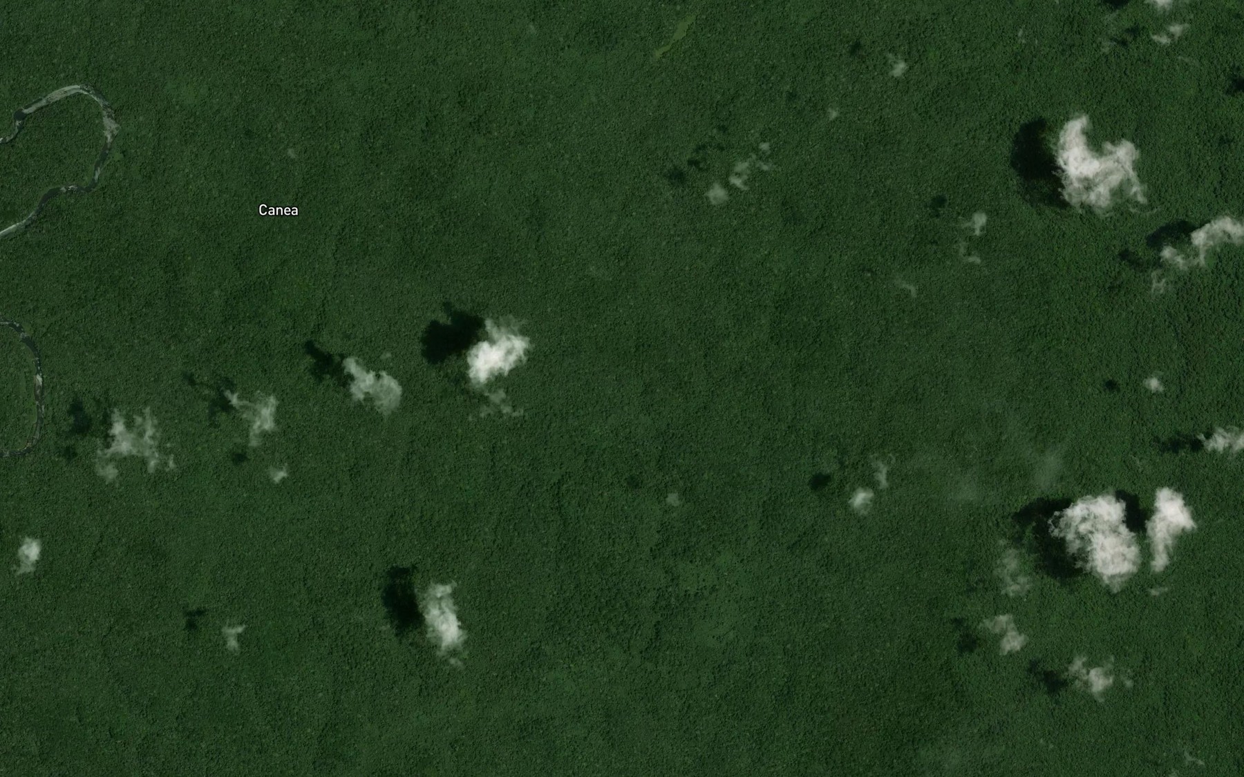 Satellite map of the Cachoeira Mura Grande