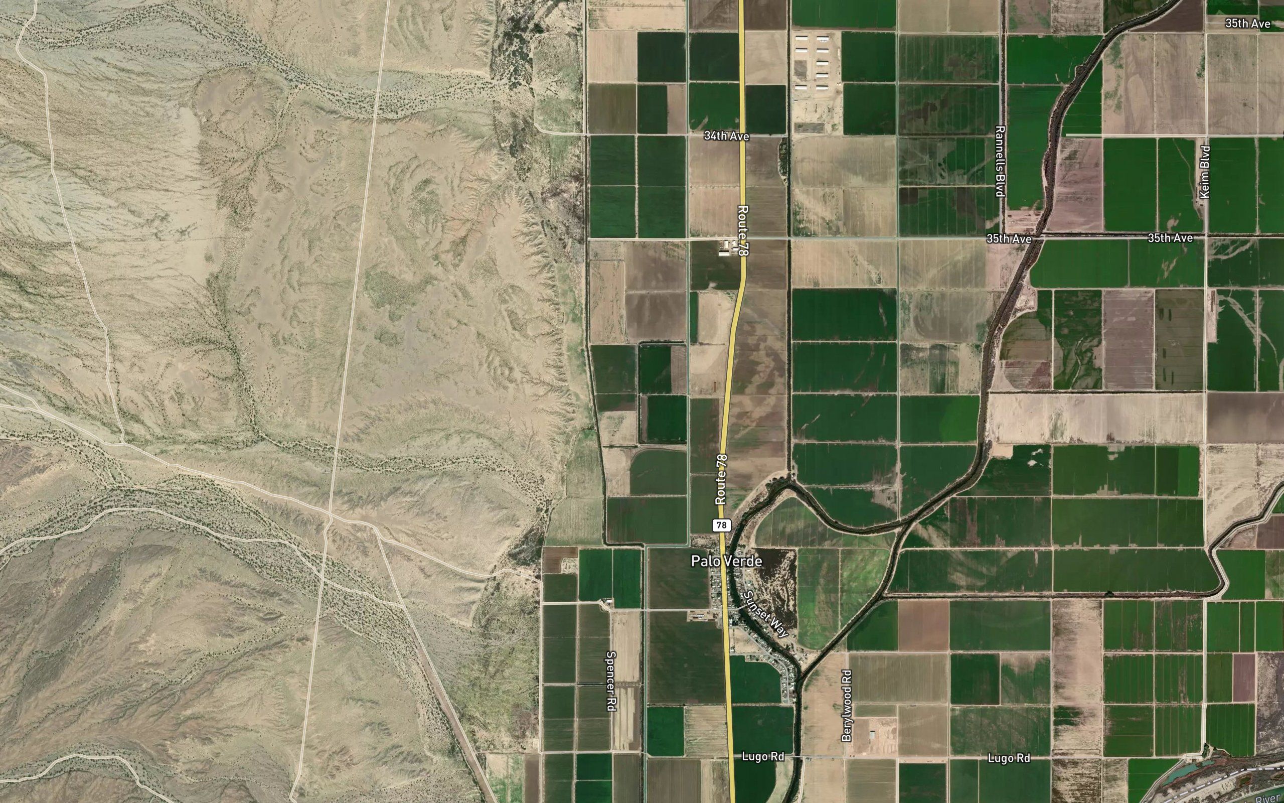 Estes West Drain