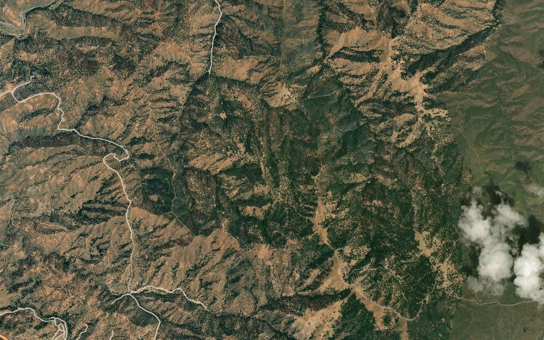 Satellite map of the Leppy Spring
