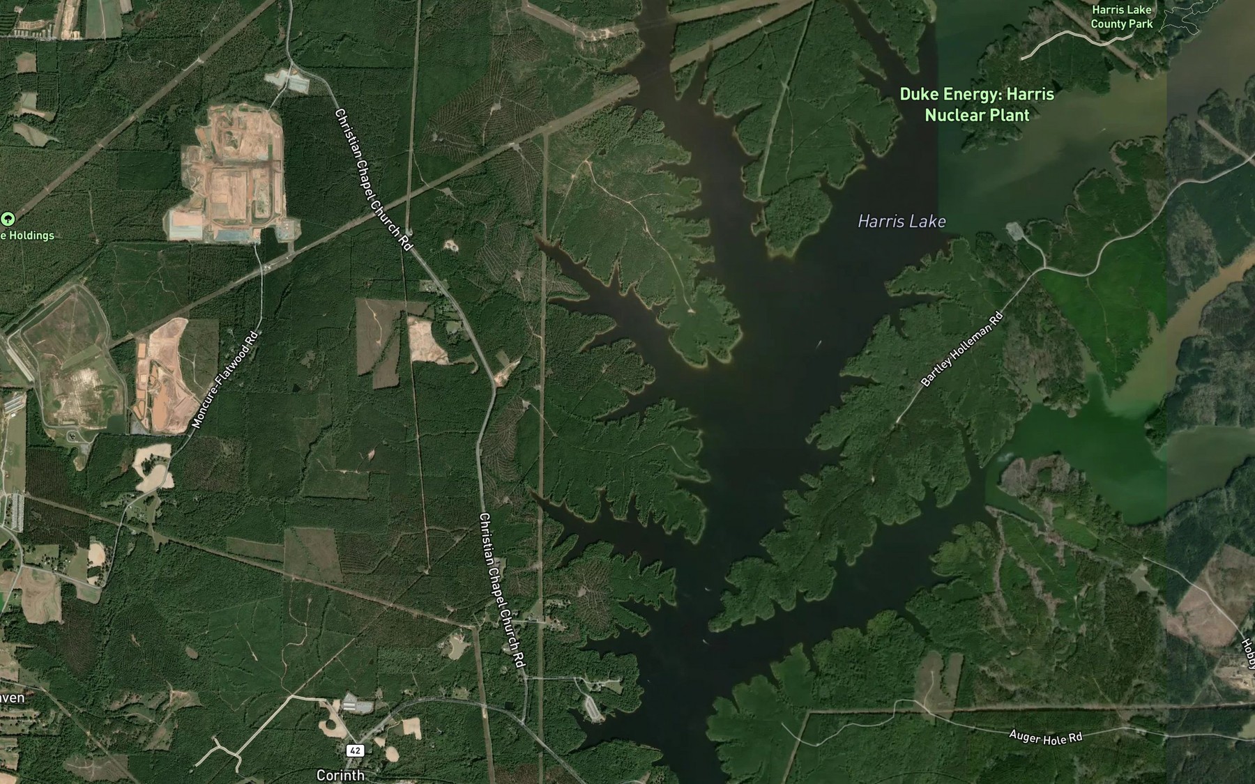 Satellite map of the Spot 8