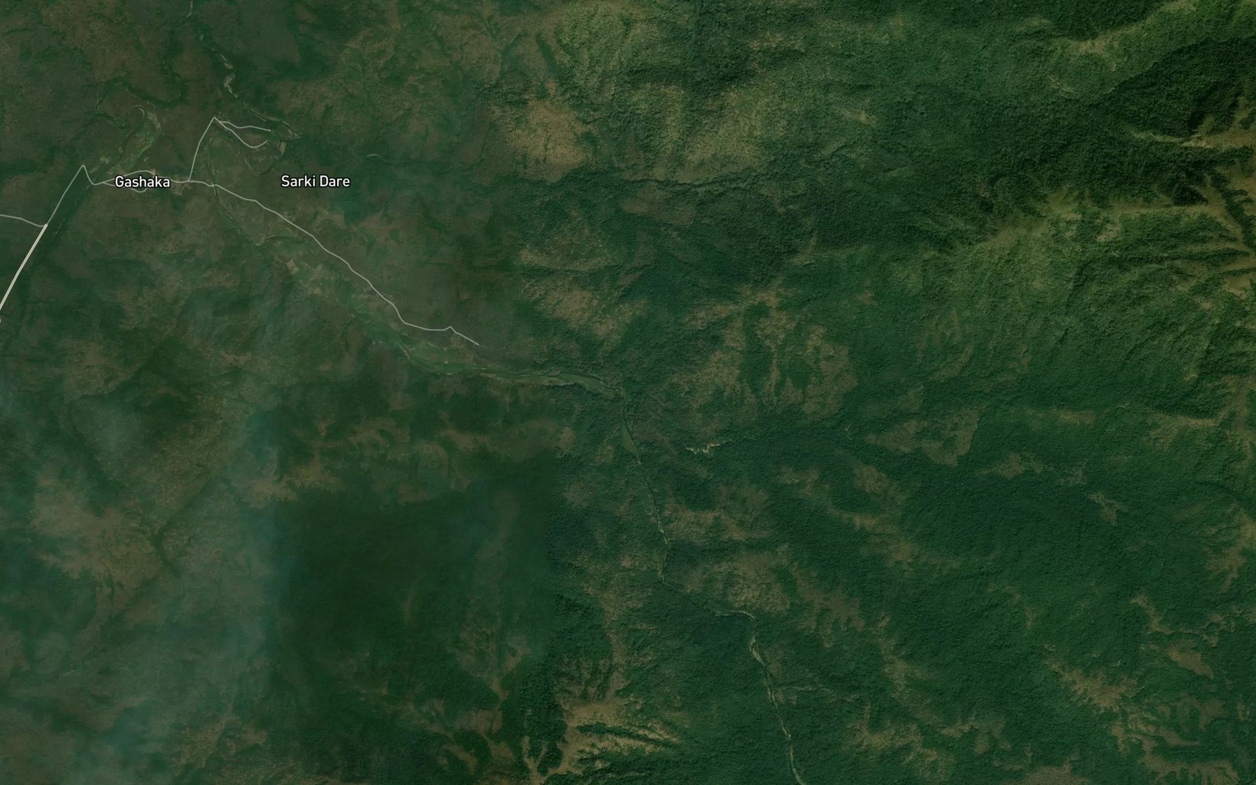 Satellite map of the Bakashi