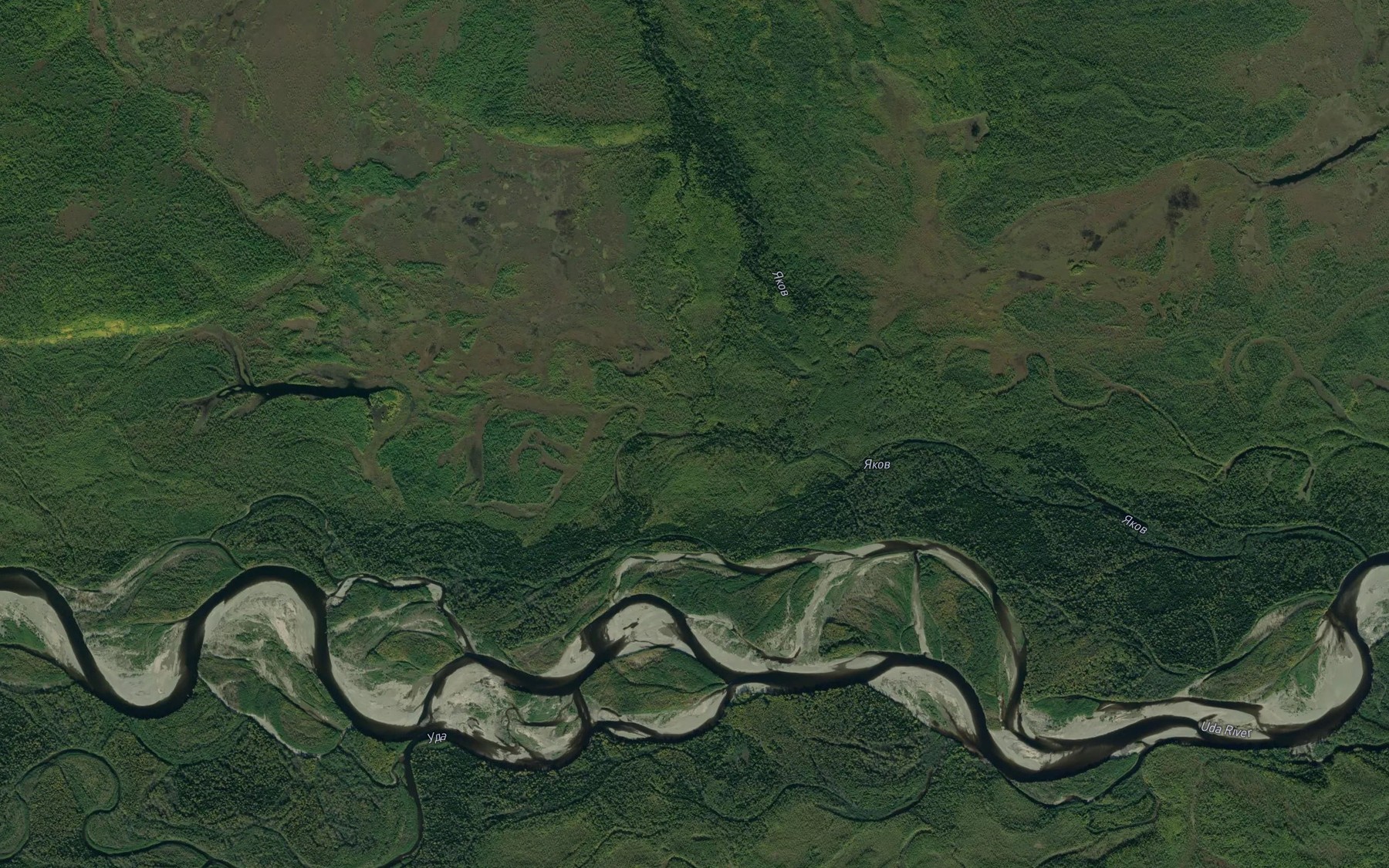 Satellite map of the Pravyy Yakov