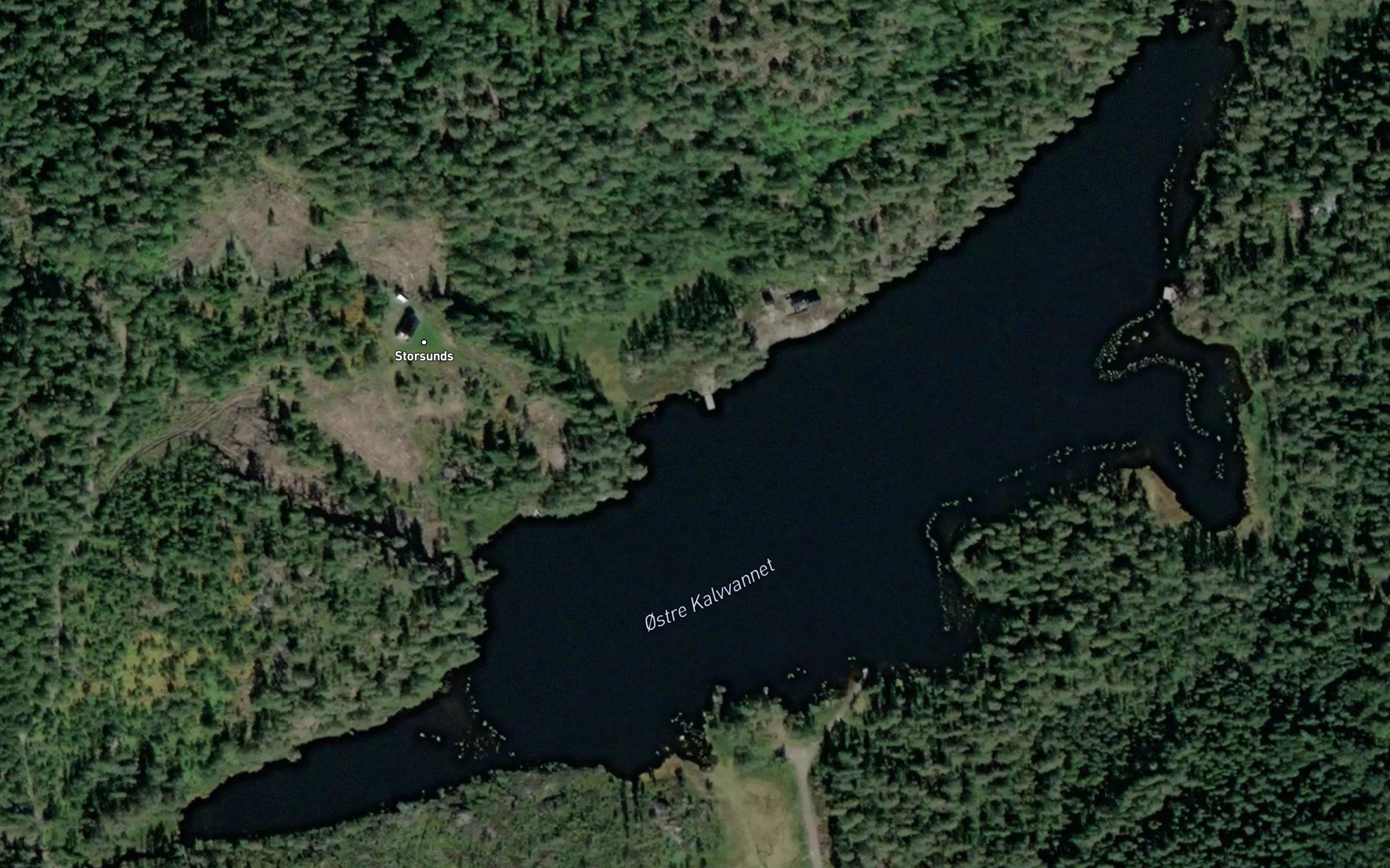 Kalvvatnet,ostre