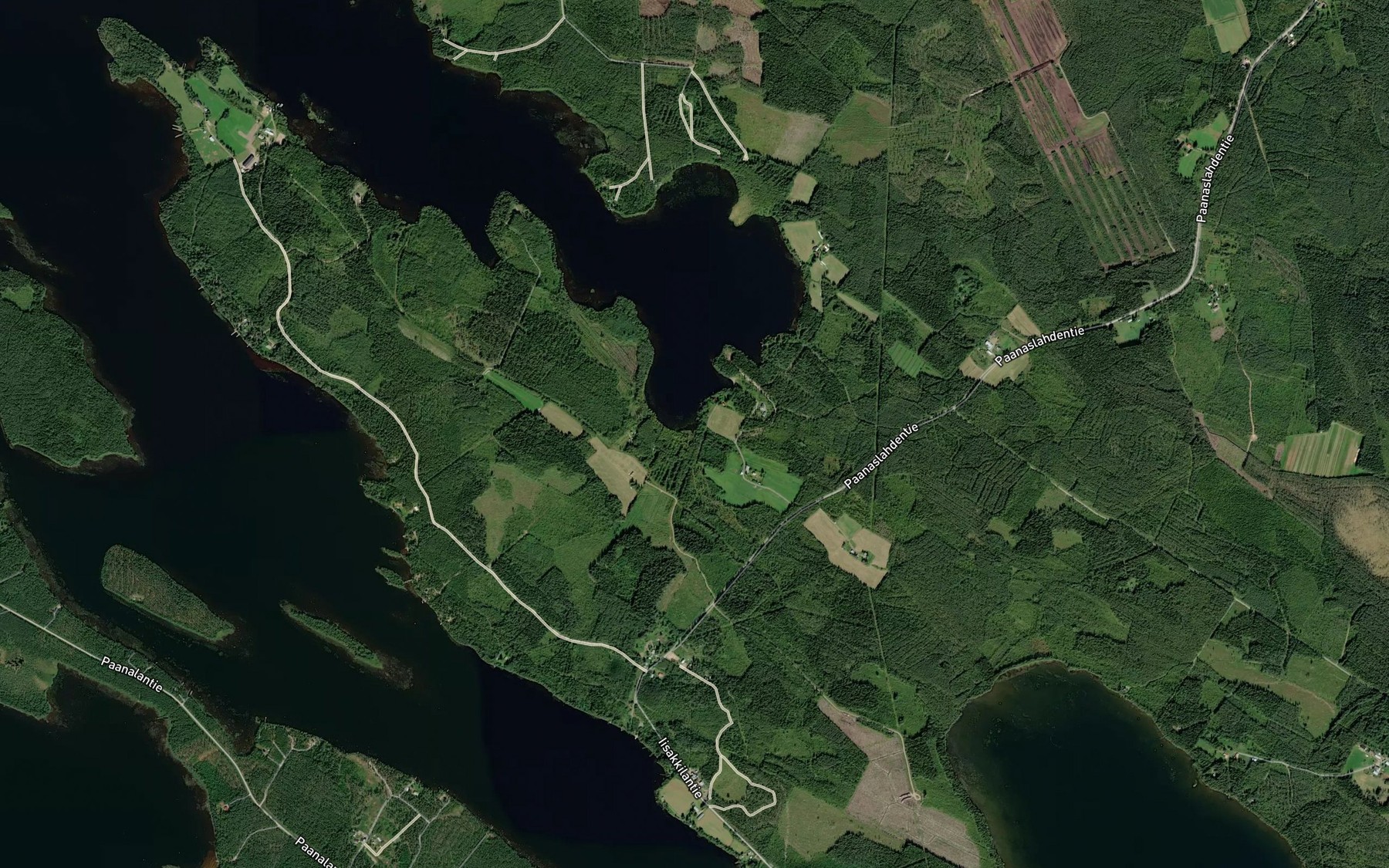 Satellite map of the Heinikanpuro
