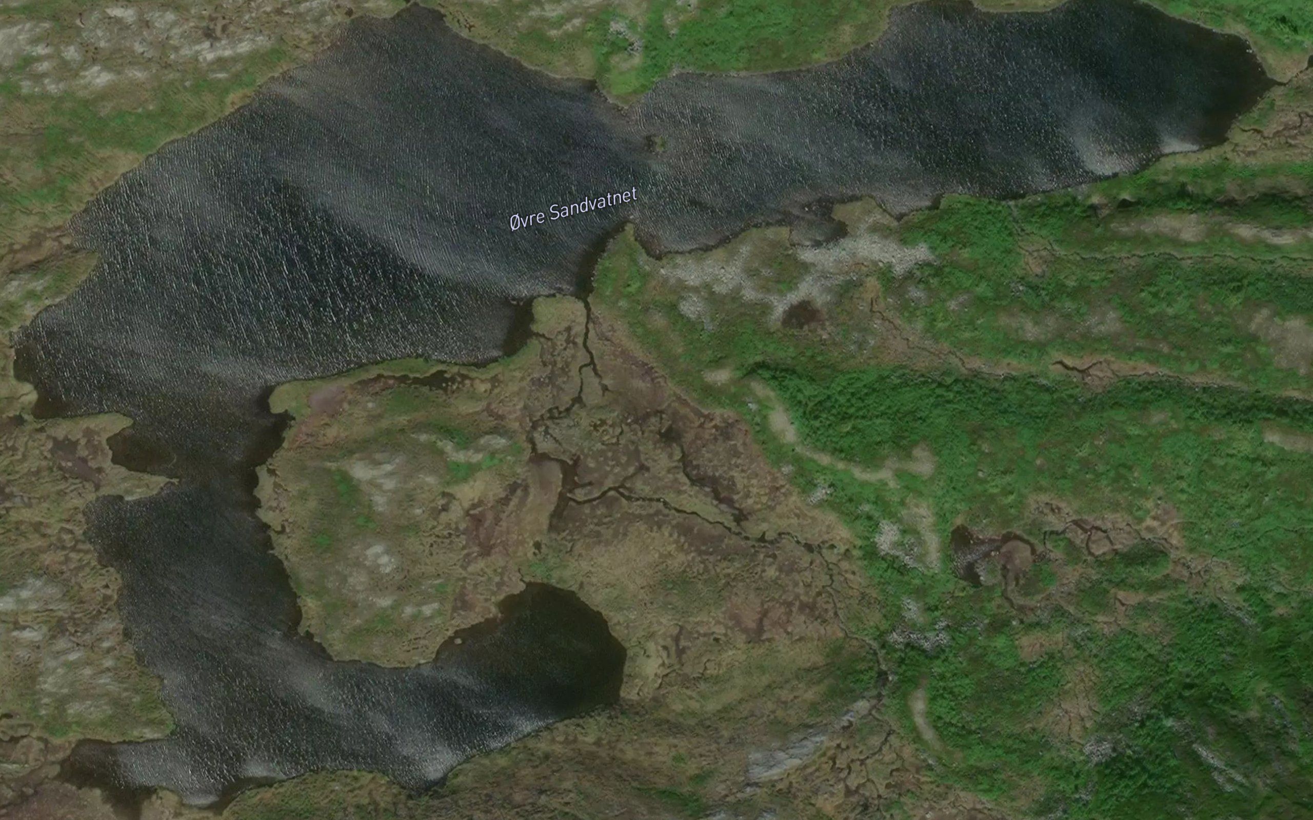 Sandvatnet,ovre