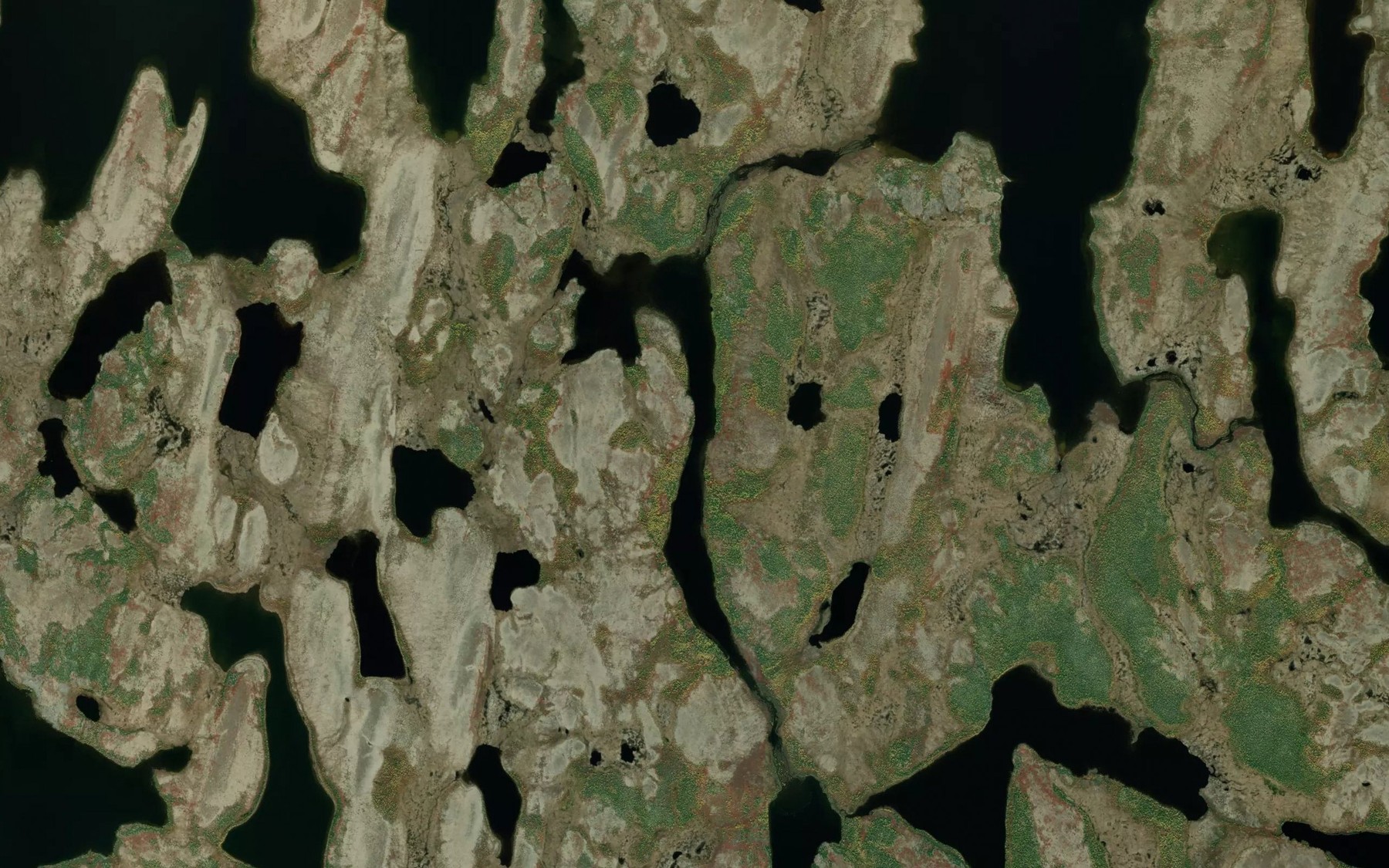 Satellite map of the Collier Lake
