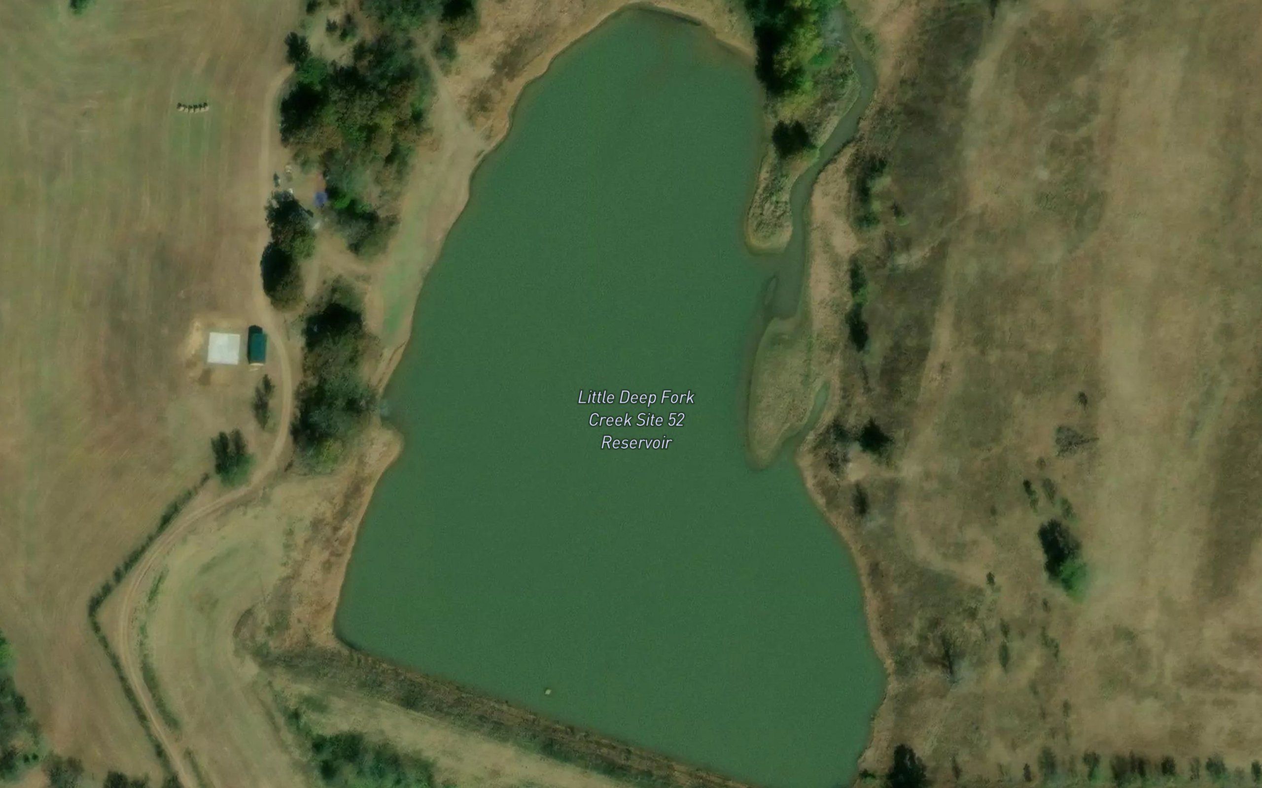 Little Deep Fork Creek Site 52 Reservoir