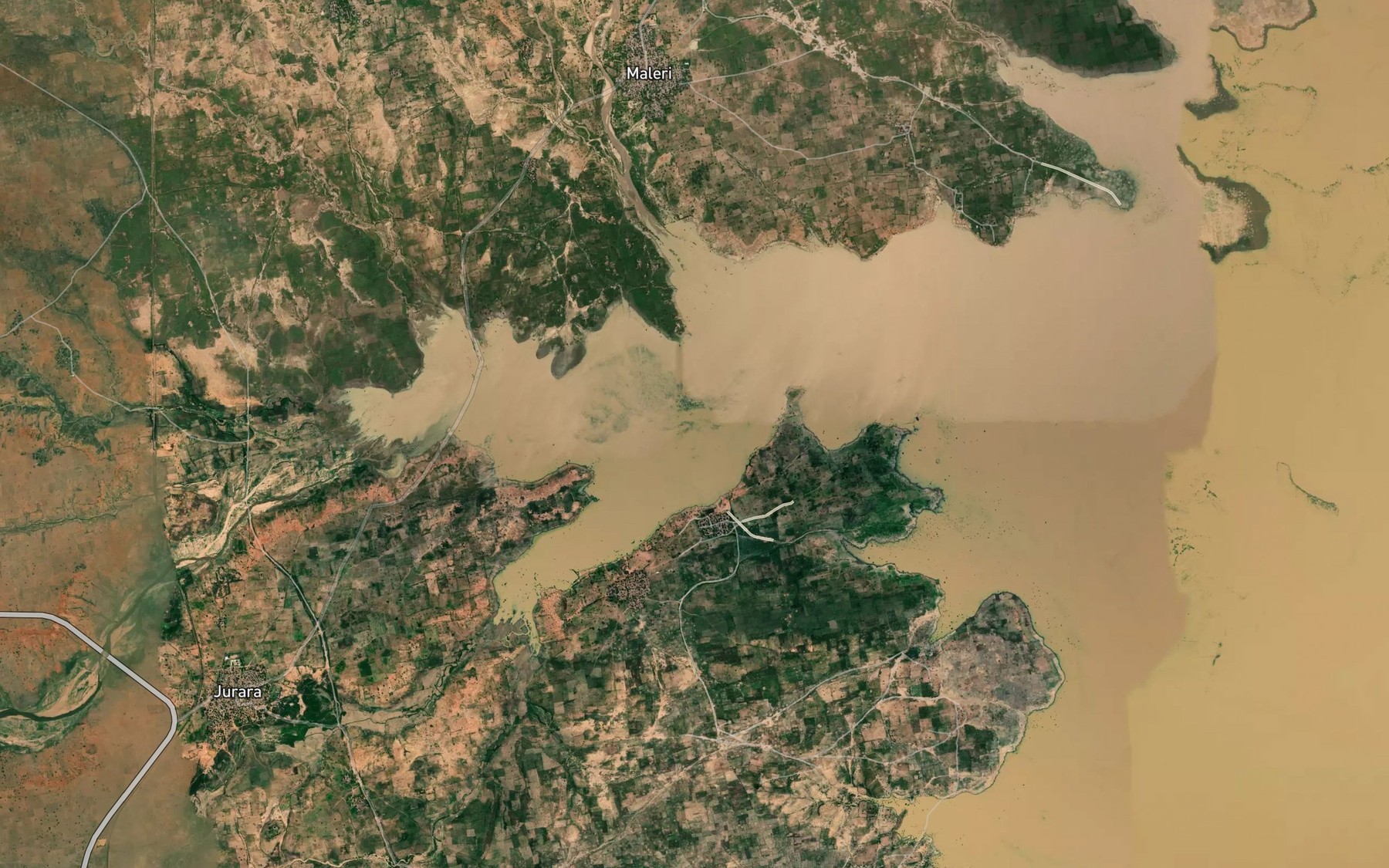 Satellite map of the Babir
