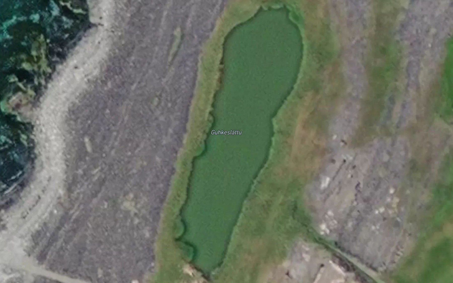 Satellite map of the Guhkeslattu
