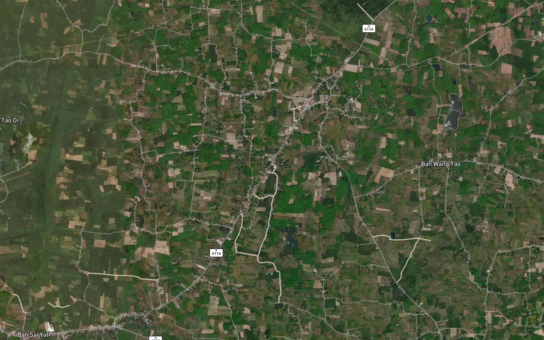 Satellite map of the Nong Lai