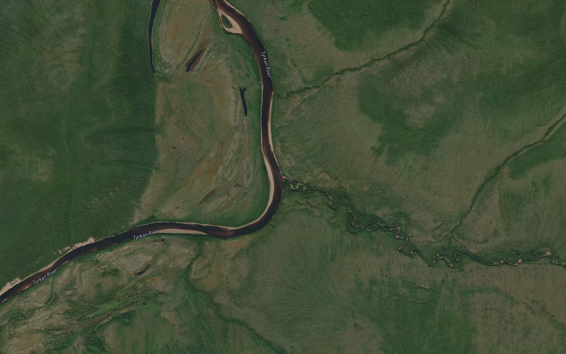 Satellite map of the Dygamkan