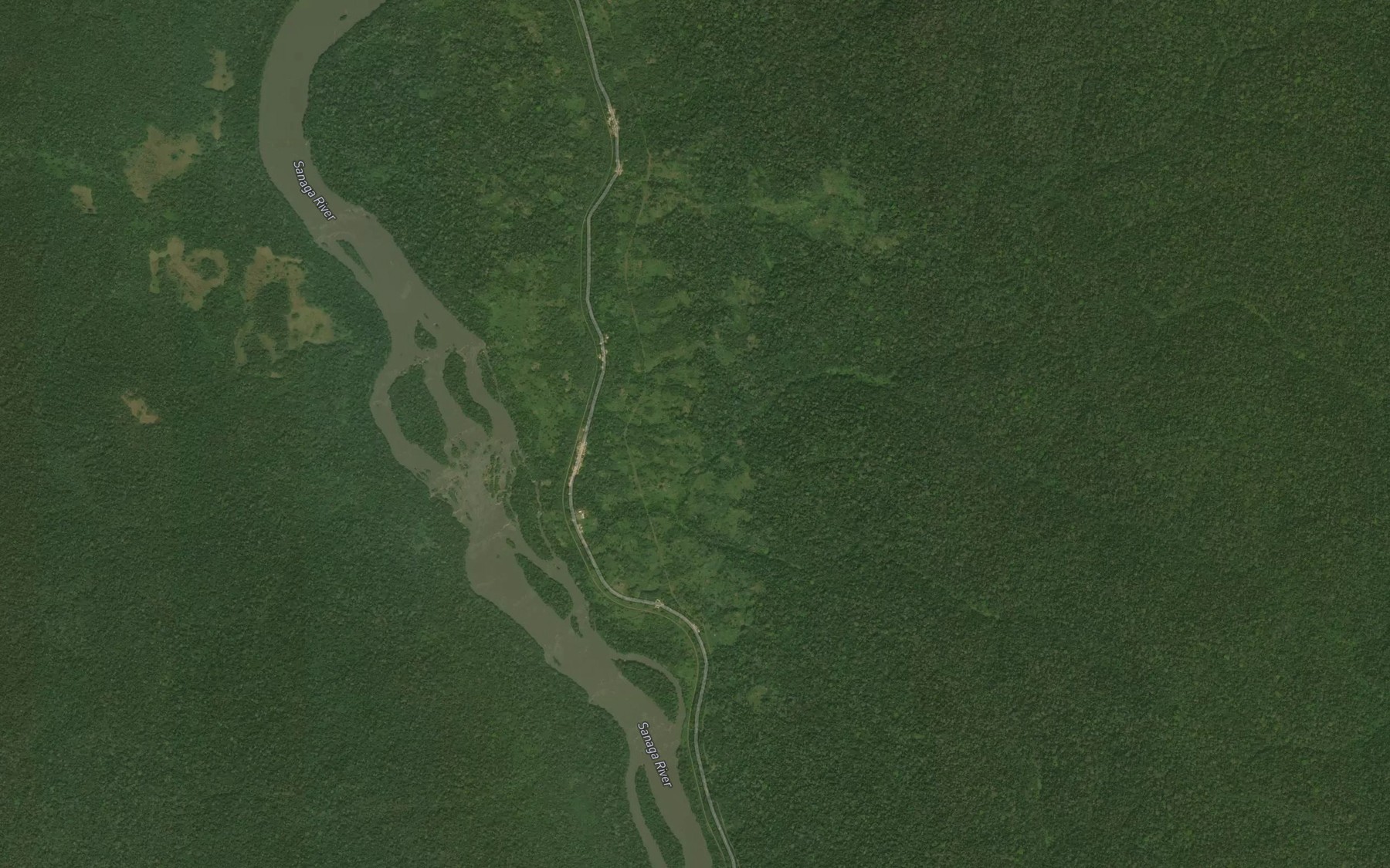 Satellite map of the Akidi