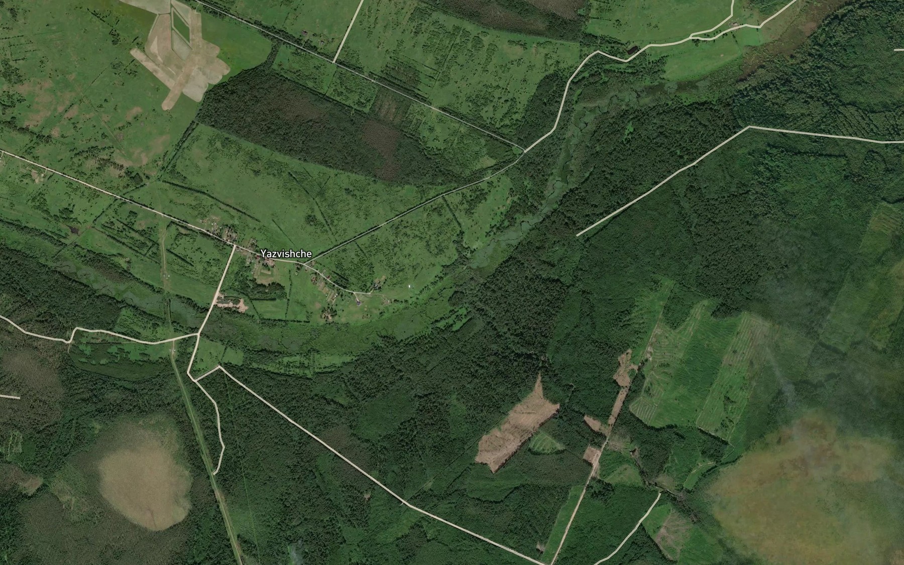 Satellite map of the Mel'nichnyy